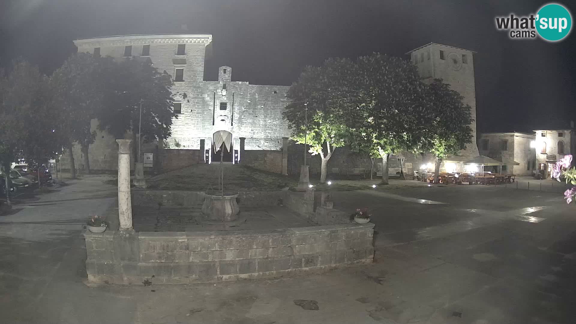 Webcam Svetvinčenat – the Castle and well – Istria – Croatia