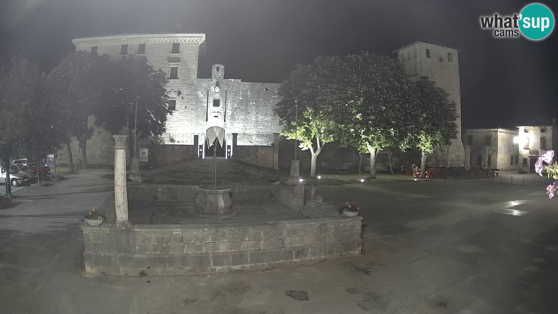 Webcam Svetvinčenat – the Castle and well – Istria – Croatia