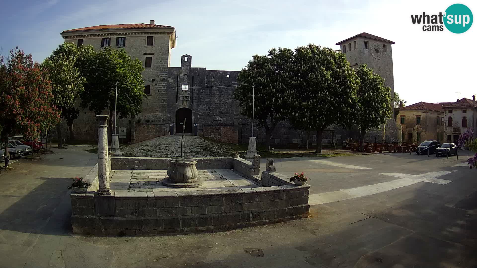 Web kamera Svetvinčenat – Dvorac i zdenac – Istra – Hrvatska