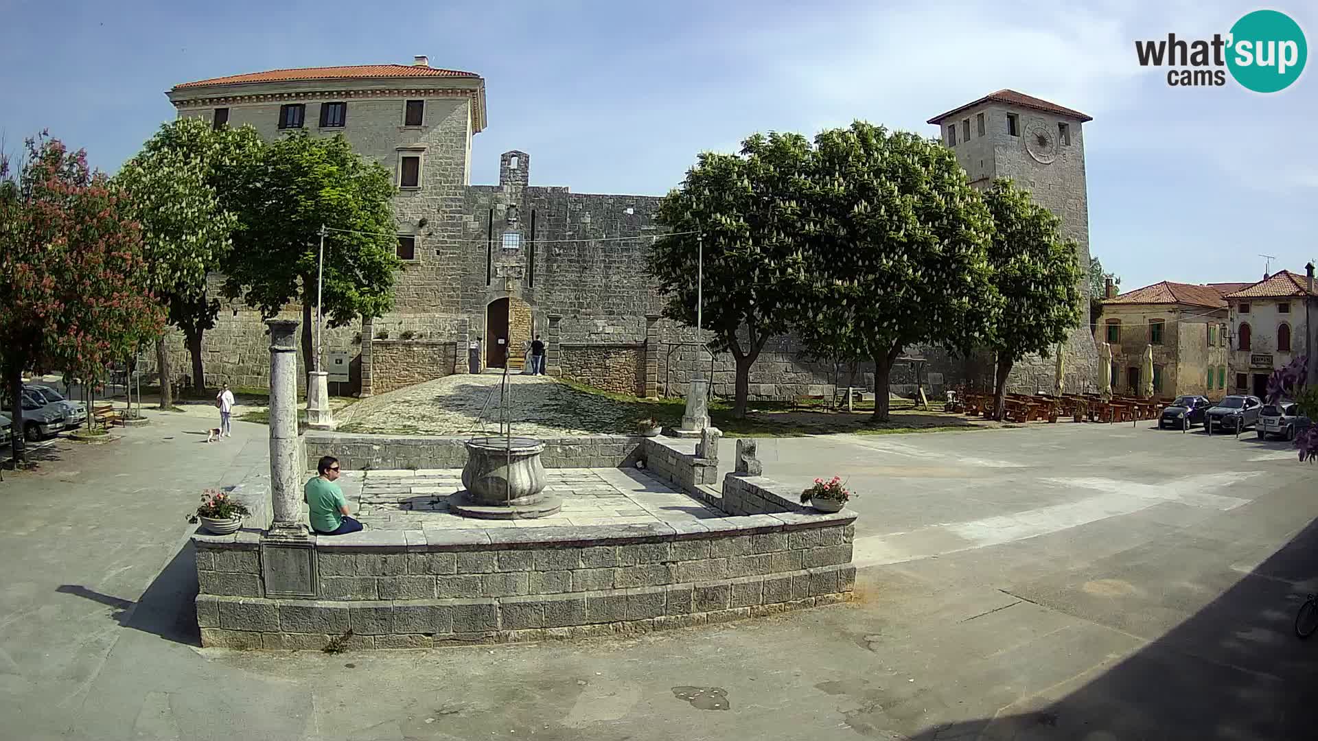 Webcam Svetvinčenat – the Castle and well – Istria – Croatia