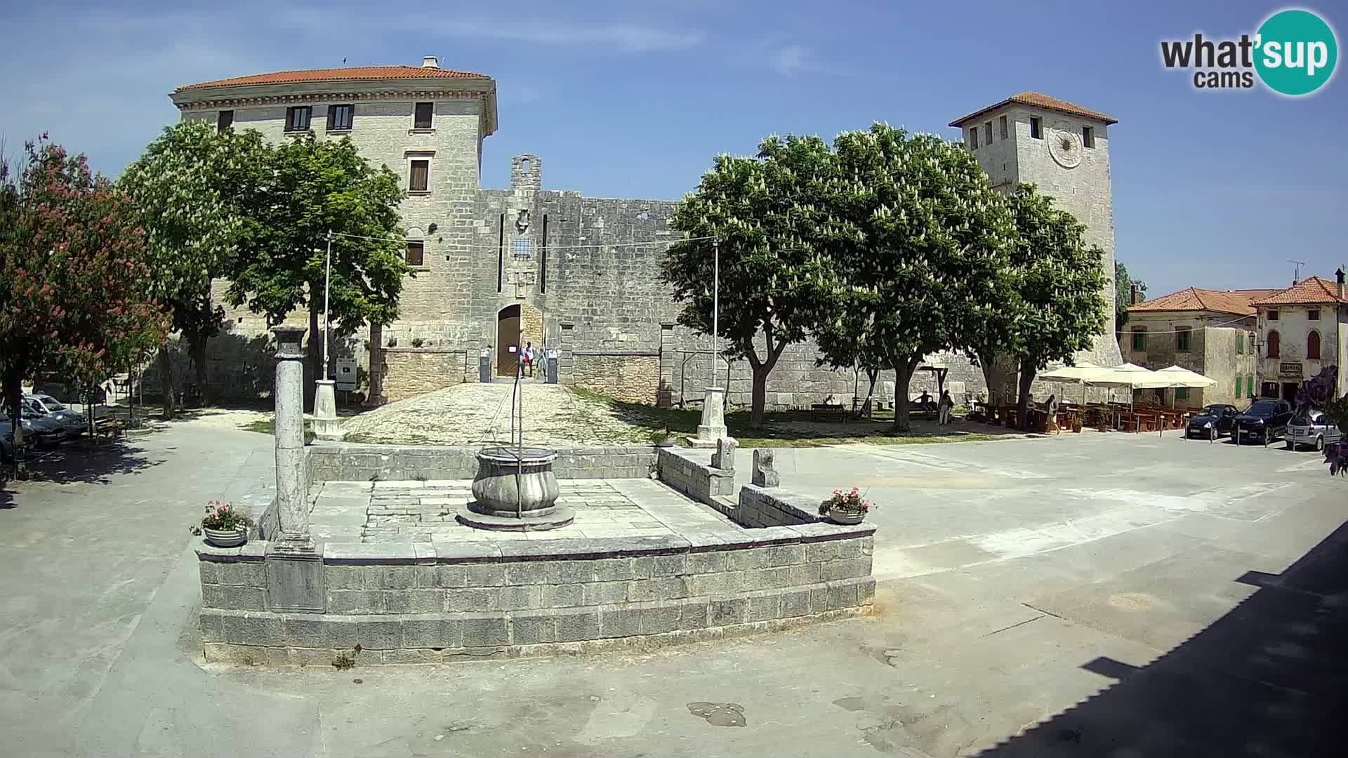 Webcam Svetvinčenat – the Castle and well – Istria – Croatia