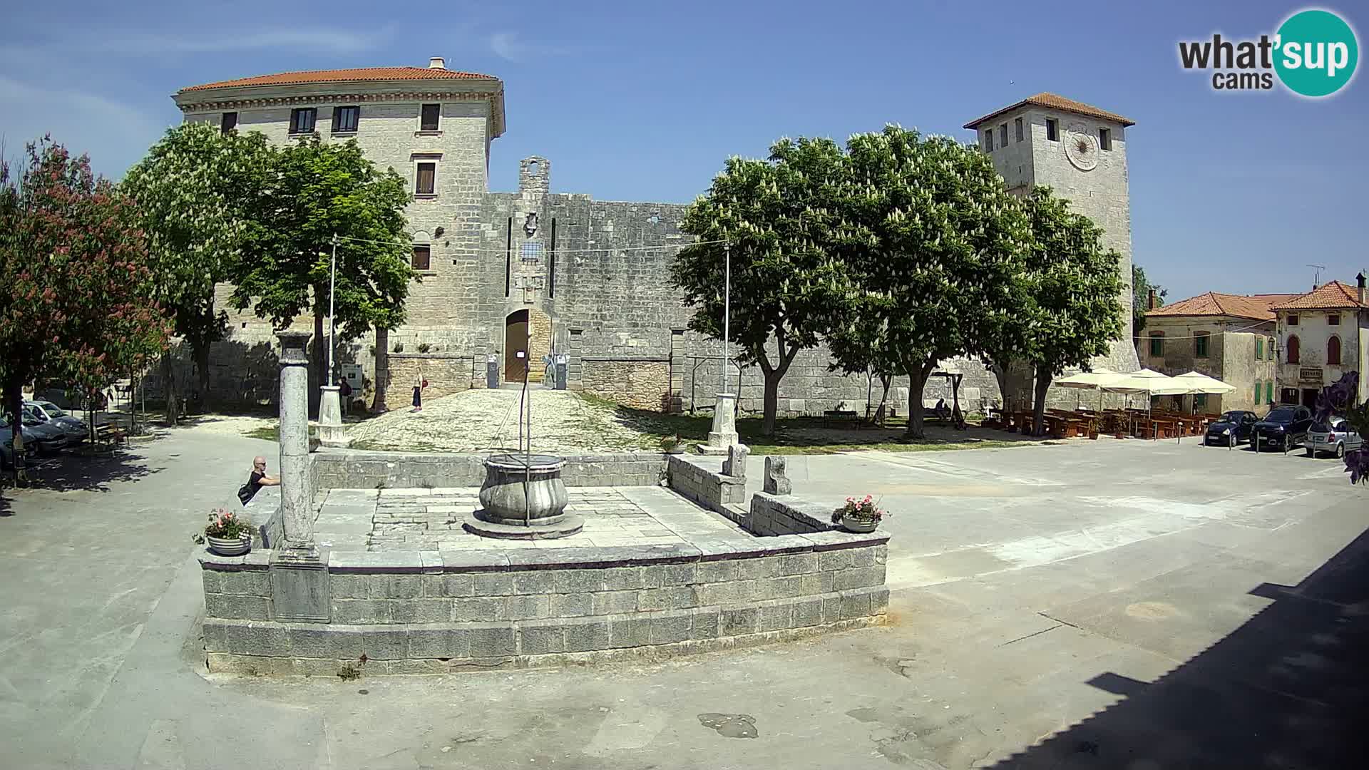 Webcam Svetvinčenat – the Castle and well – Istria – Croatia