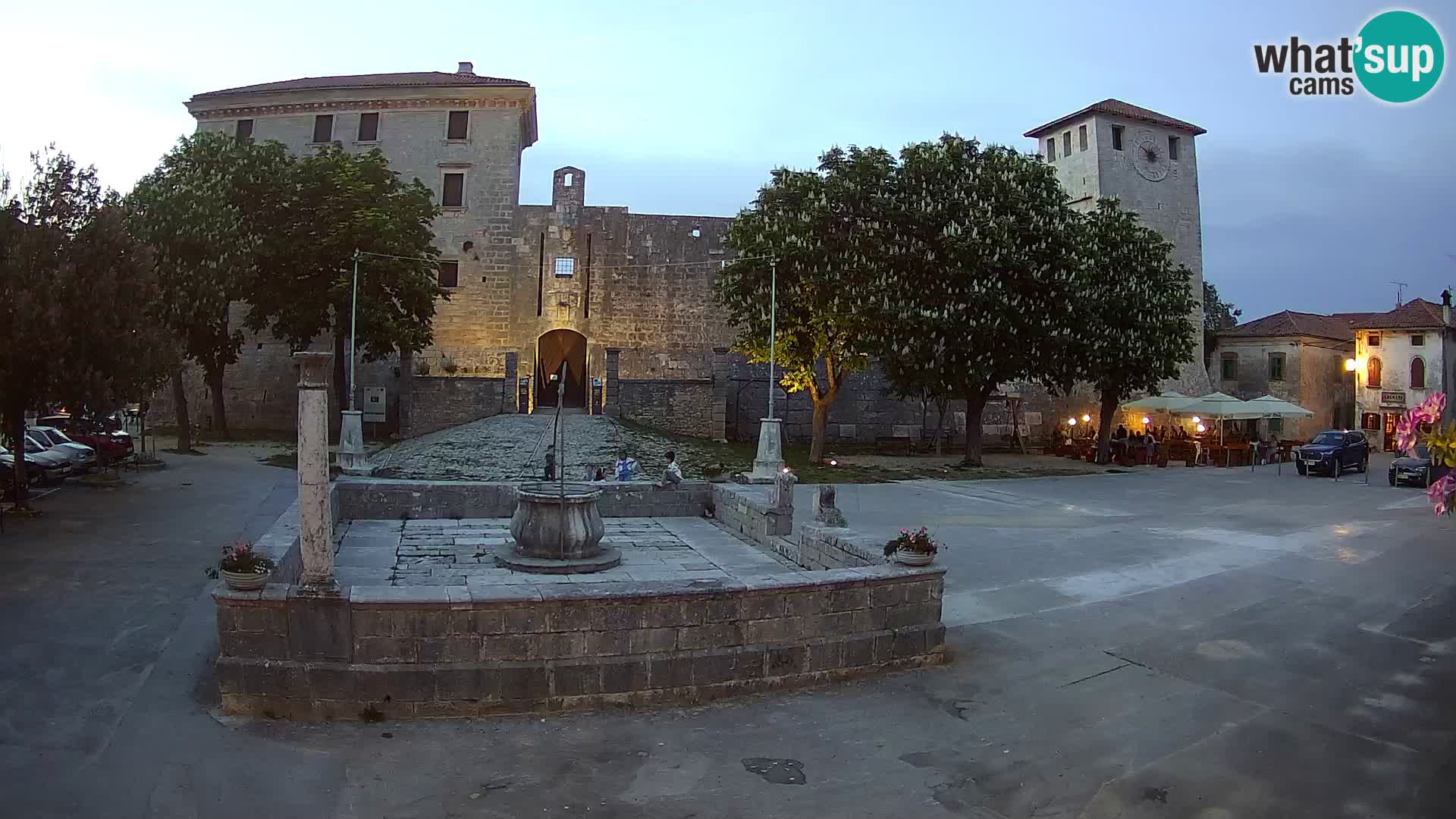 Webcam Svetvinčenat – the Castle and well – Istria – Croatia