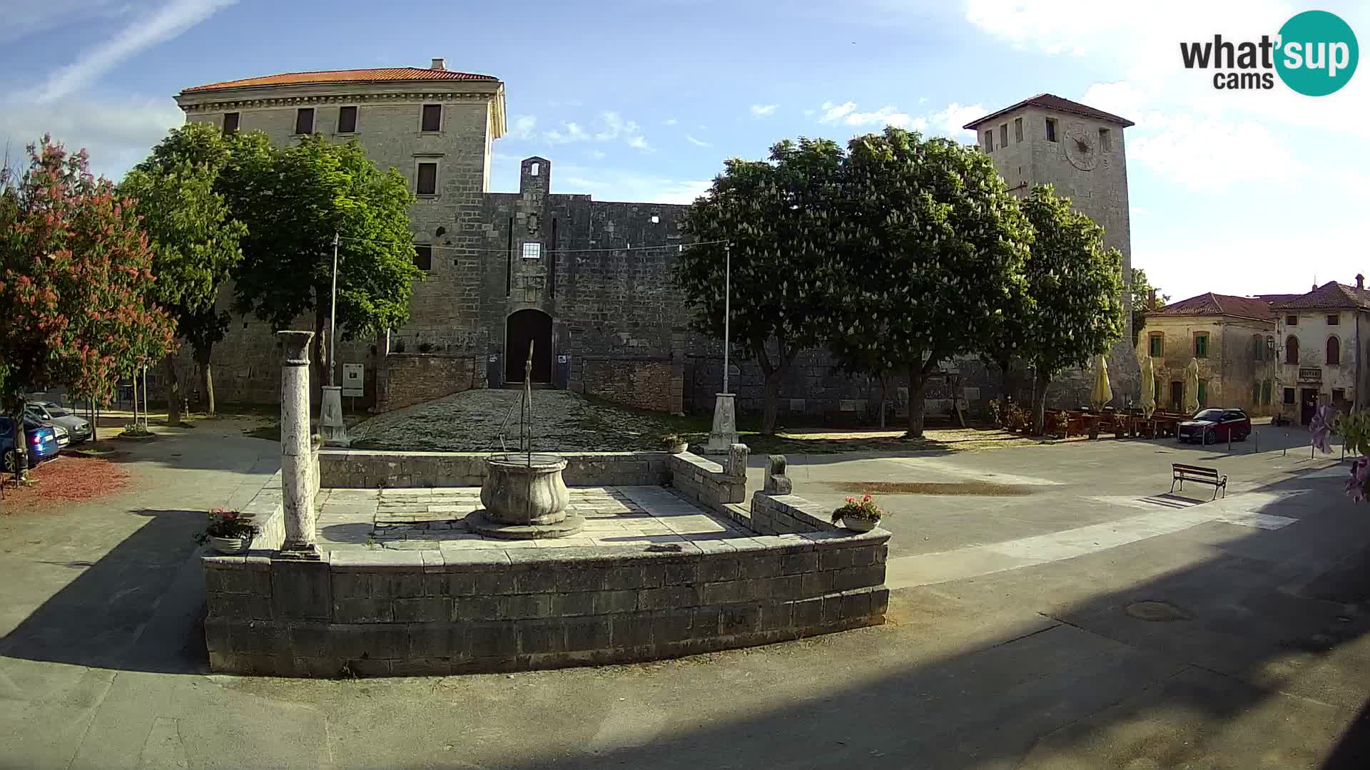 Webcam Svetvinčenat – the Castle and well – Istria – Croatia