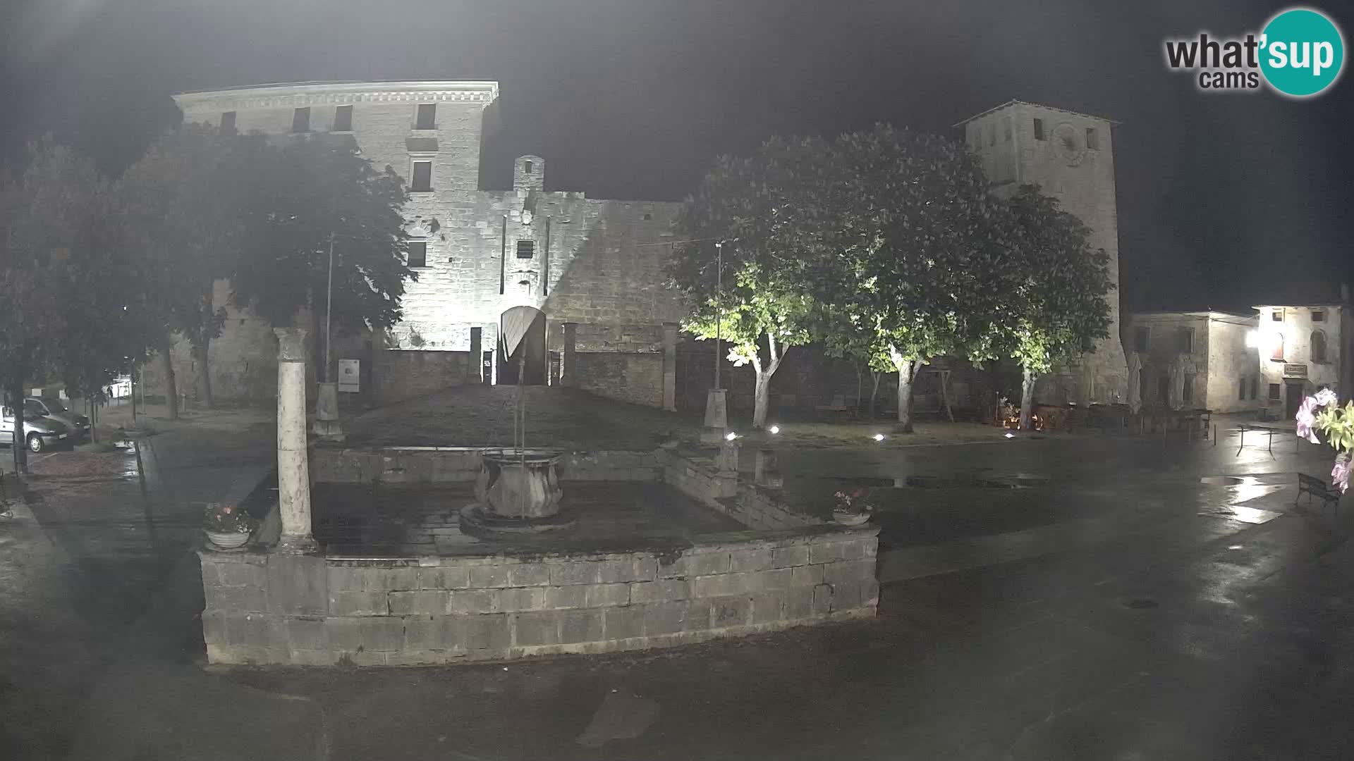 Webcam Svetvinčenat – el castillo y el pozo – Istria – Croacia