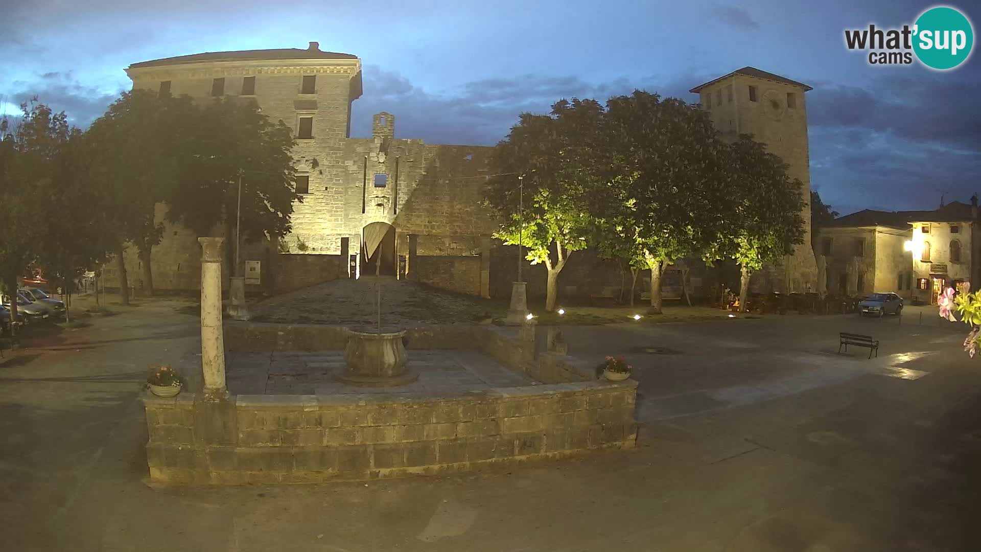 Web kamera Svetvinčenat – Dvorac i zdenac – Istra – Hrvatska