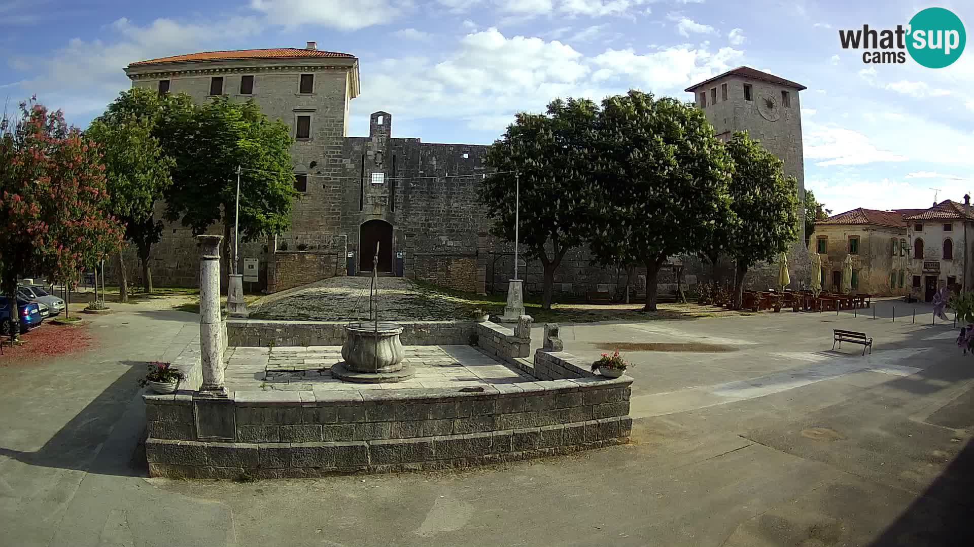 Webcam Svetvinčenat – the Castle and well – Istria – Croatia