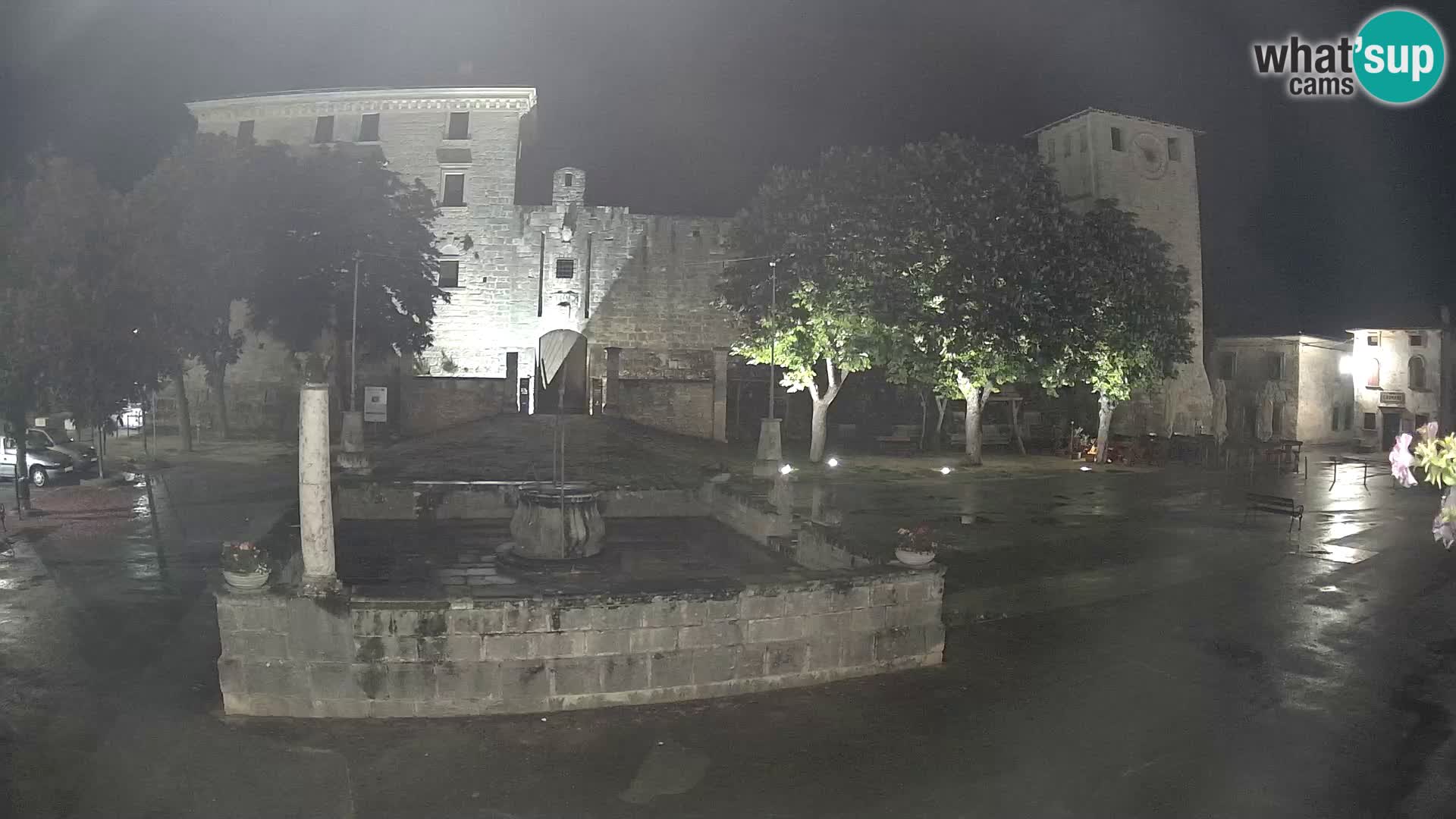 Web kamera Svetvinčenat – Dvorac i zdenac – Istra – Hrvatska