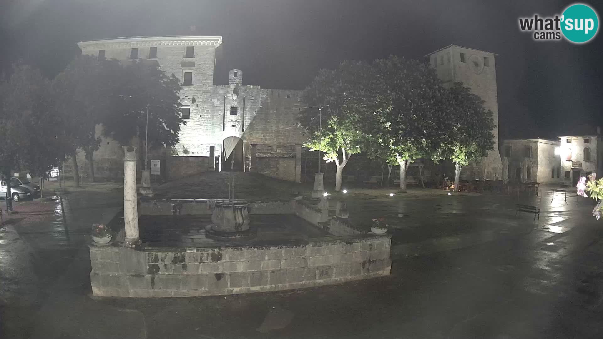 Web kamera Svetvinčenat – Dvorac i zdenac – Istra – Hrvatska