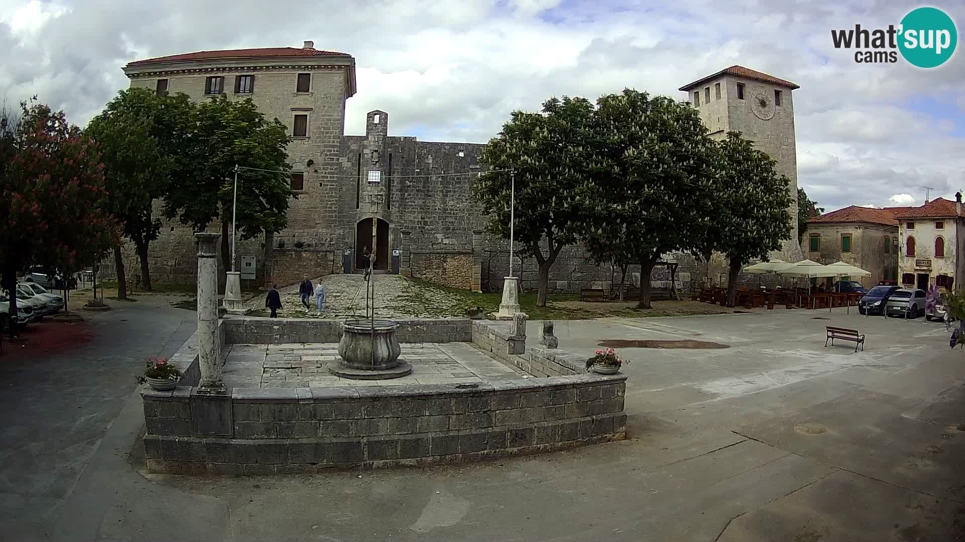 Web kamera Svetvinčenat – Dvorac i zdenac – Istra – Hrvatska