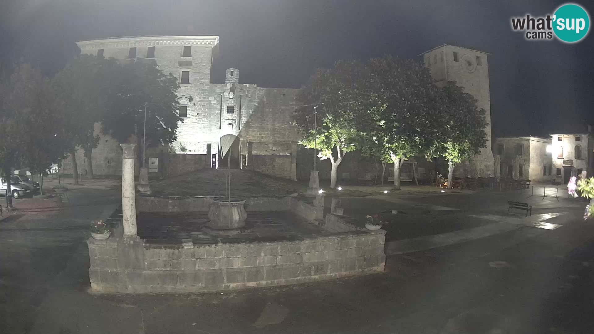 Webcam Svetvinčenat – the Castle and well – Istria – Croatia