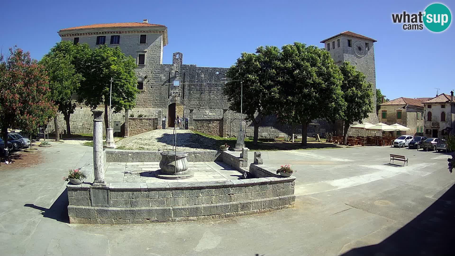 Webcam Svetvinčenat – the Castle and well – Istria – Croatia