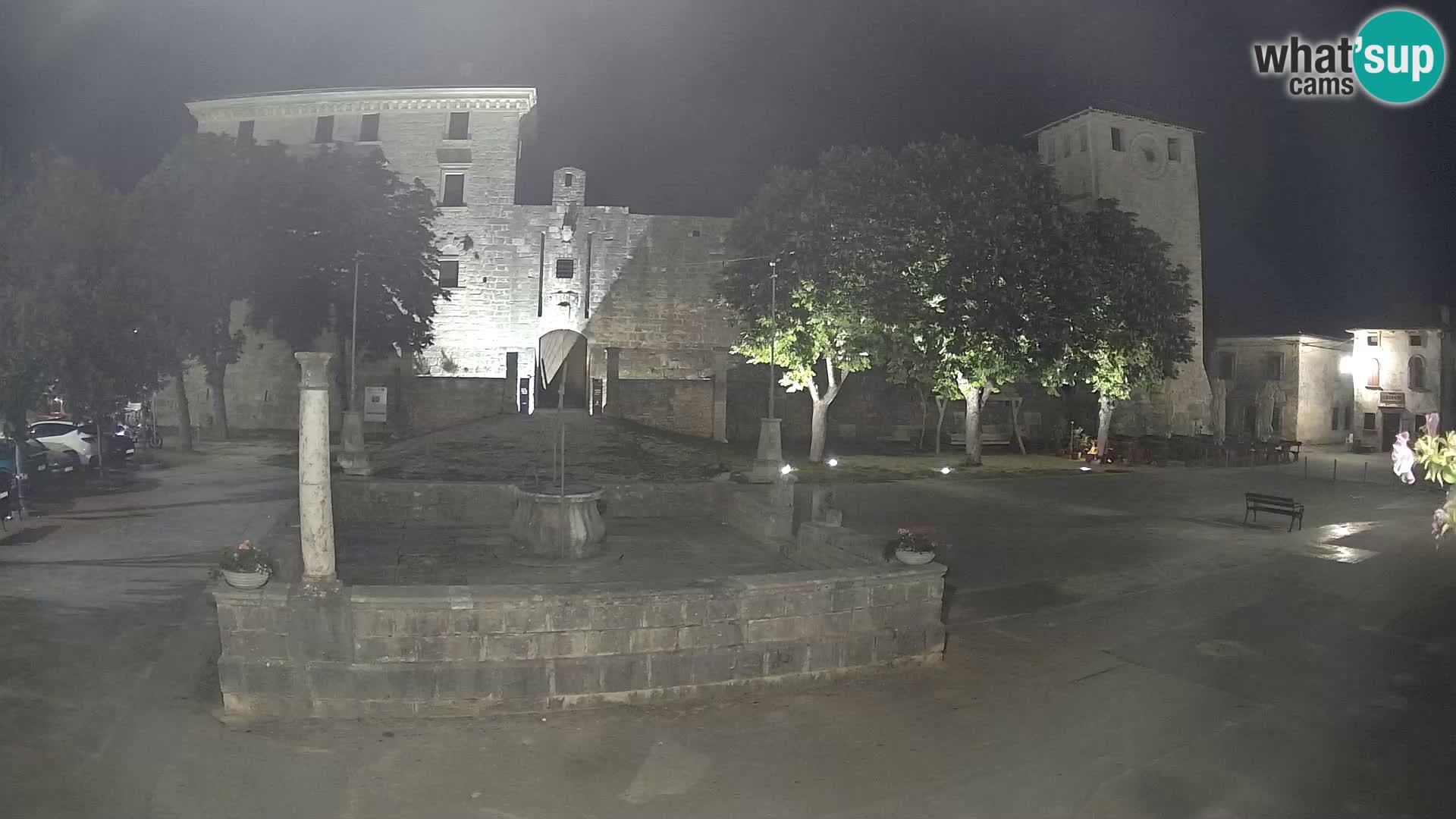Webcam Svetvinčenat – the Castle and well – Istria – Croatia