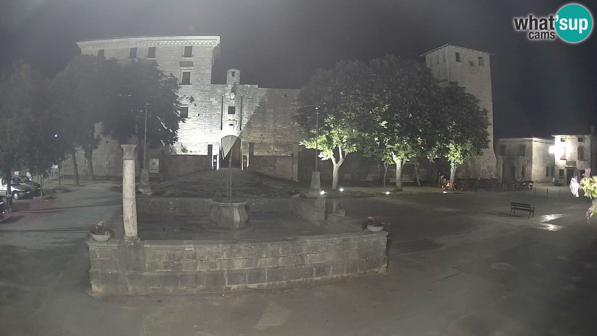 Web kamera Svetvinčenat – Dvorac i zdenac – Istra – Hrvatska