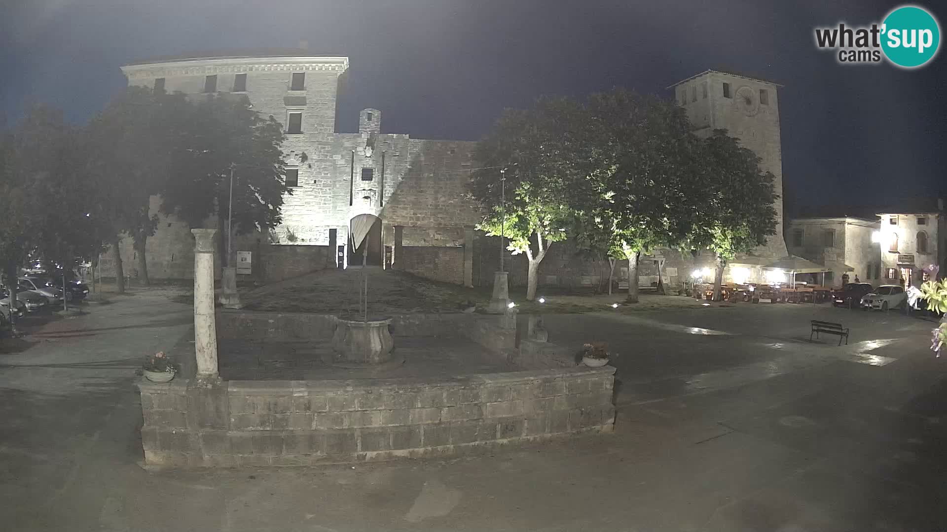 Webcam Svetvinčenat – el castillo y el pozo – Istria – Croacia