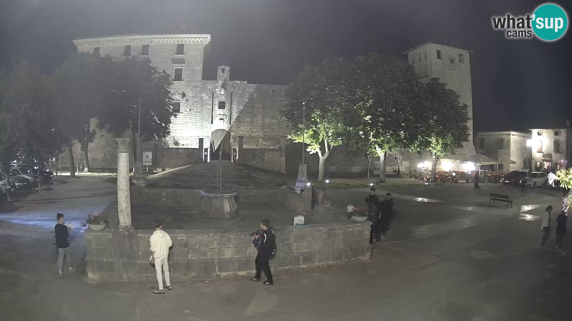 Webcam Svetvinčenat – el castillo y el pozo – Istria – Croacia