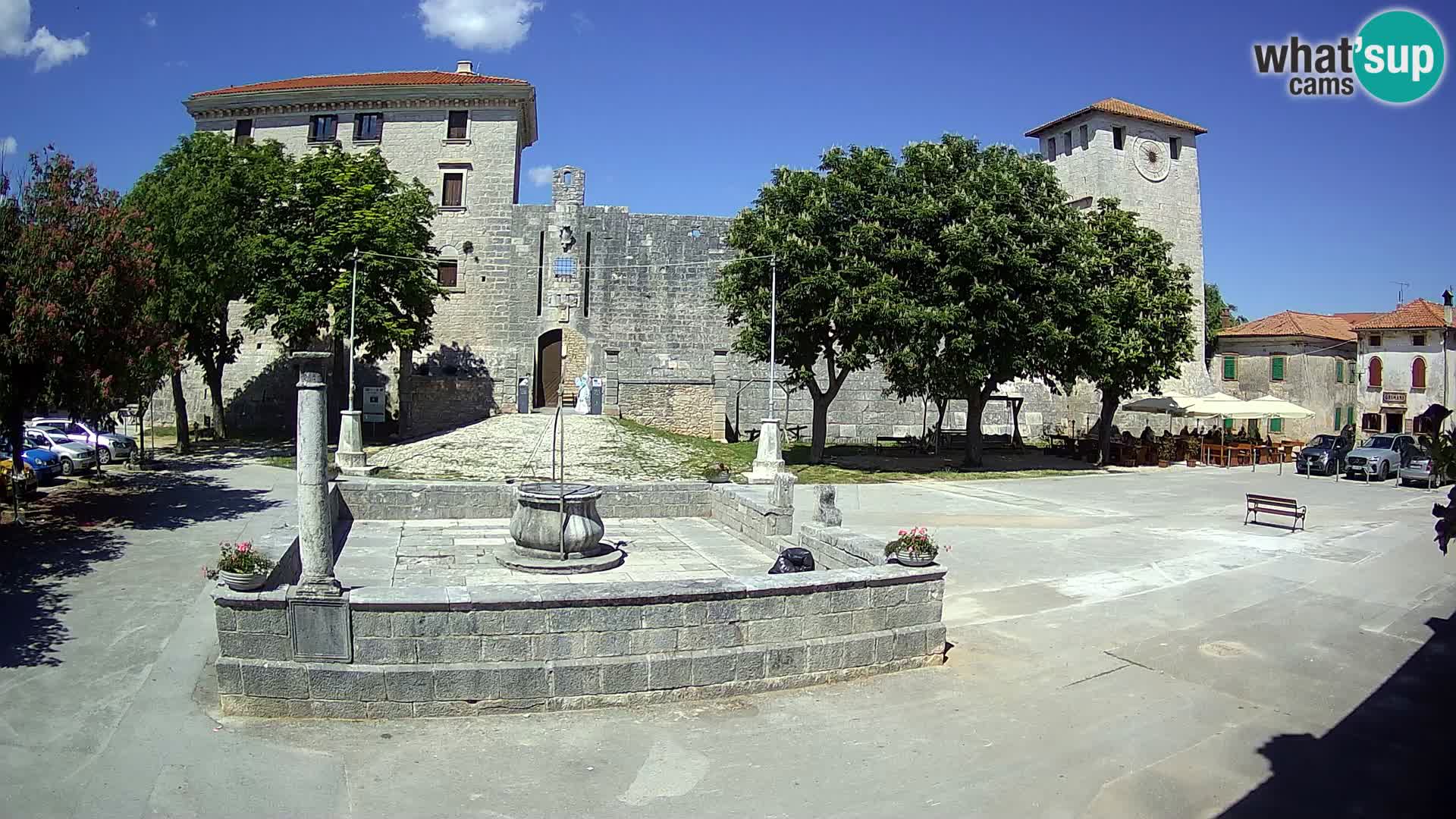 Web kamera Svetvinčenat – Dvorac i zdenac – Istra – Hrvatska