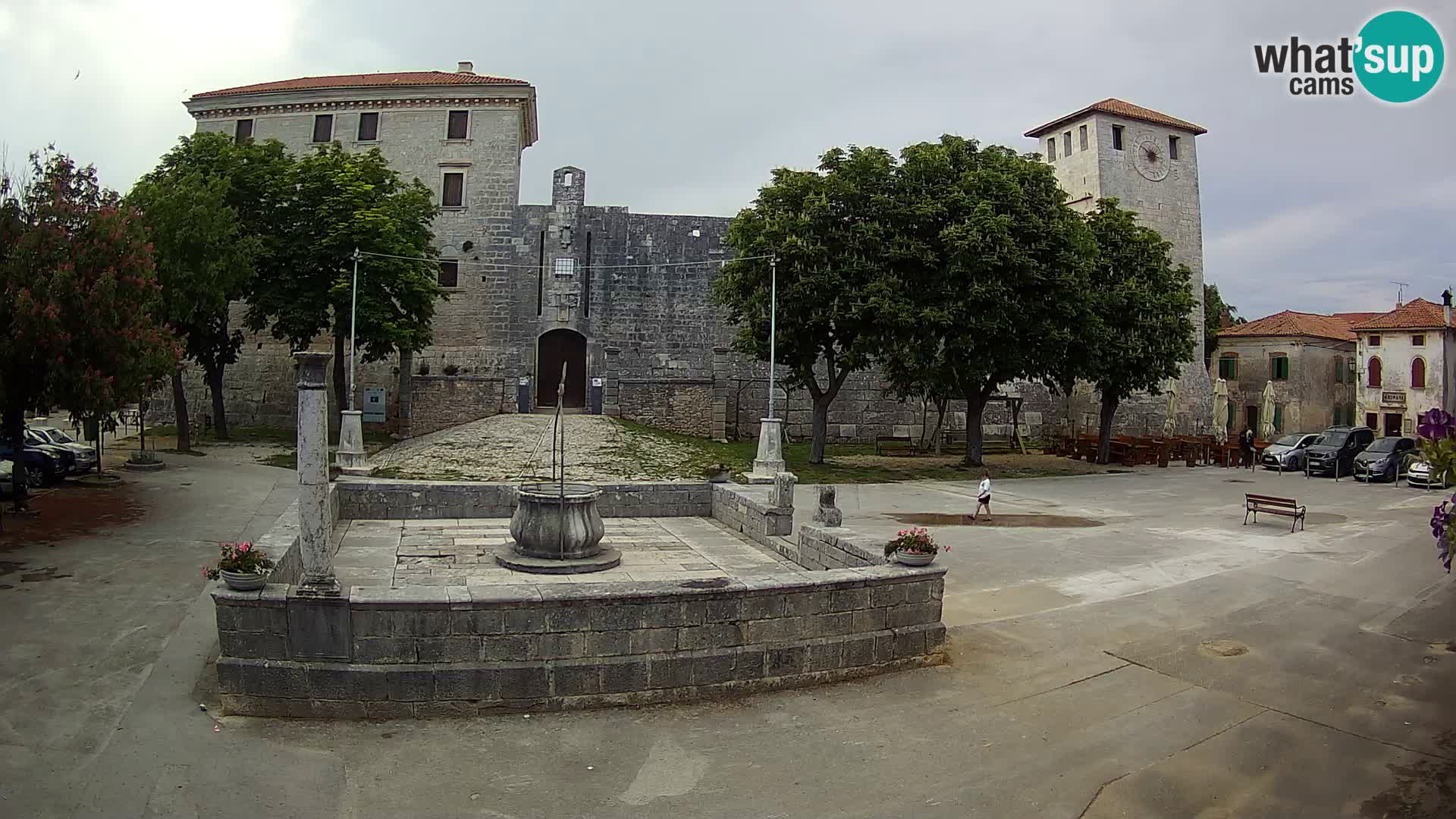 Web kamera Svetvinčenat – Dvorac i zdenac – Istra – Hrvatska