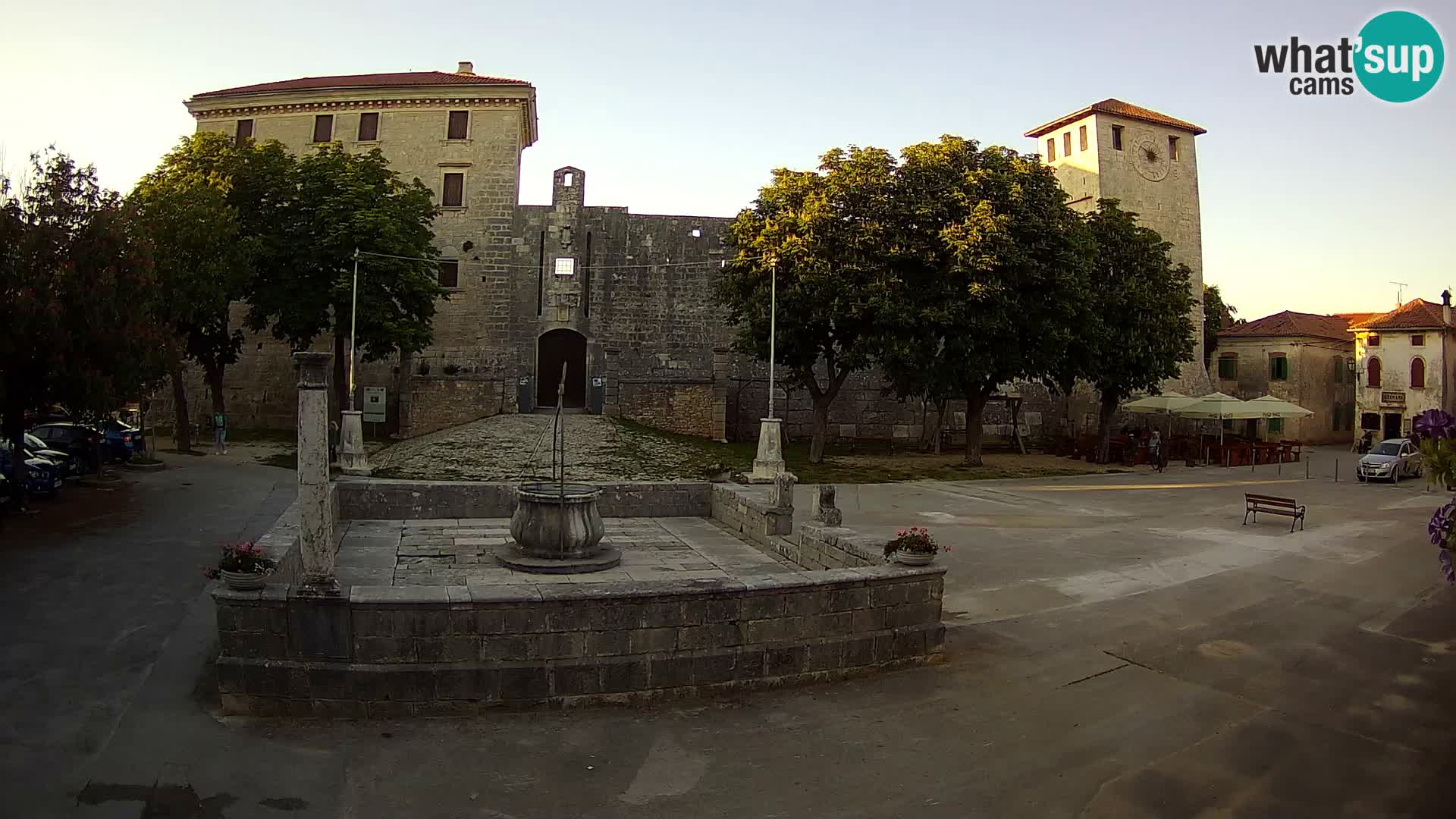 Webcam Svetvinčenat – the Castle and well – Istria – Croatia