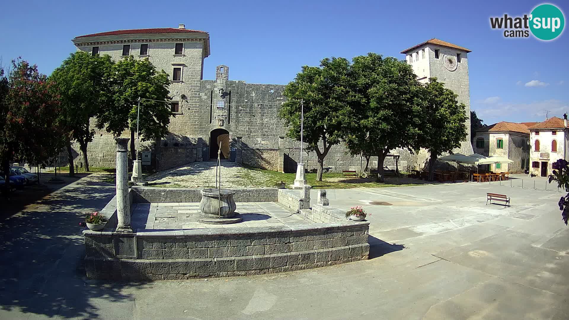 Webcam Svetvinčenat – the Castle and well – Istria – Croatia