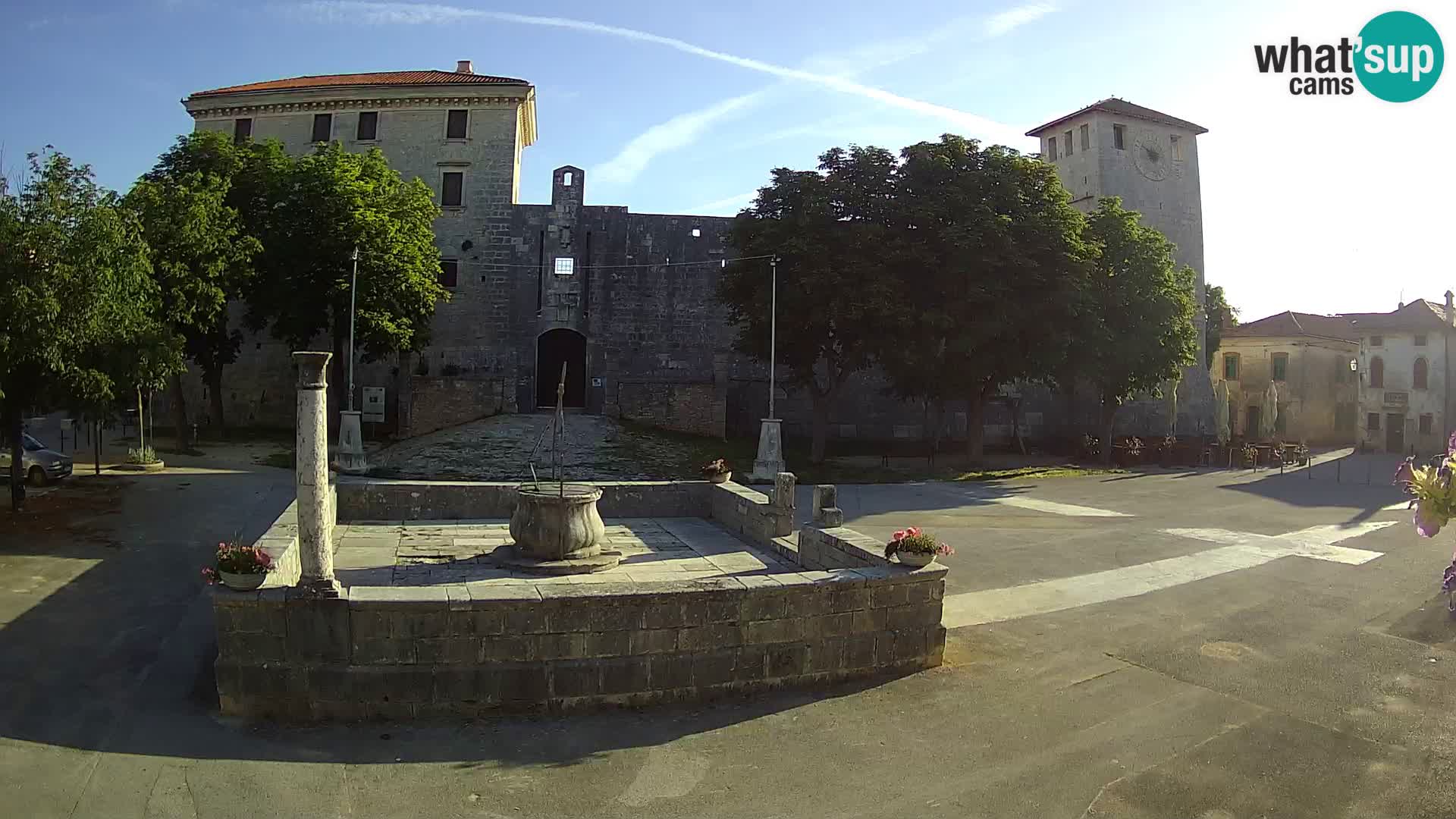 Web kamera Svetvinčenat – Dvorac i zdenac – Istra – Hrvatska