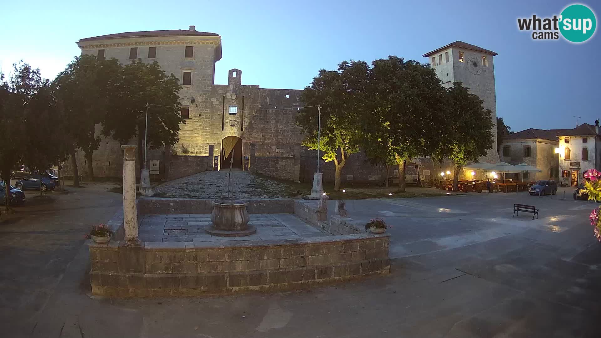 Webcam Svetvinčenat – el castillo y el pozo – Istria – Croacia