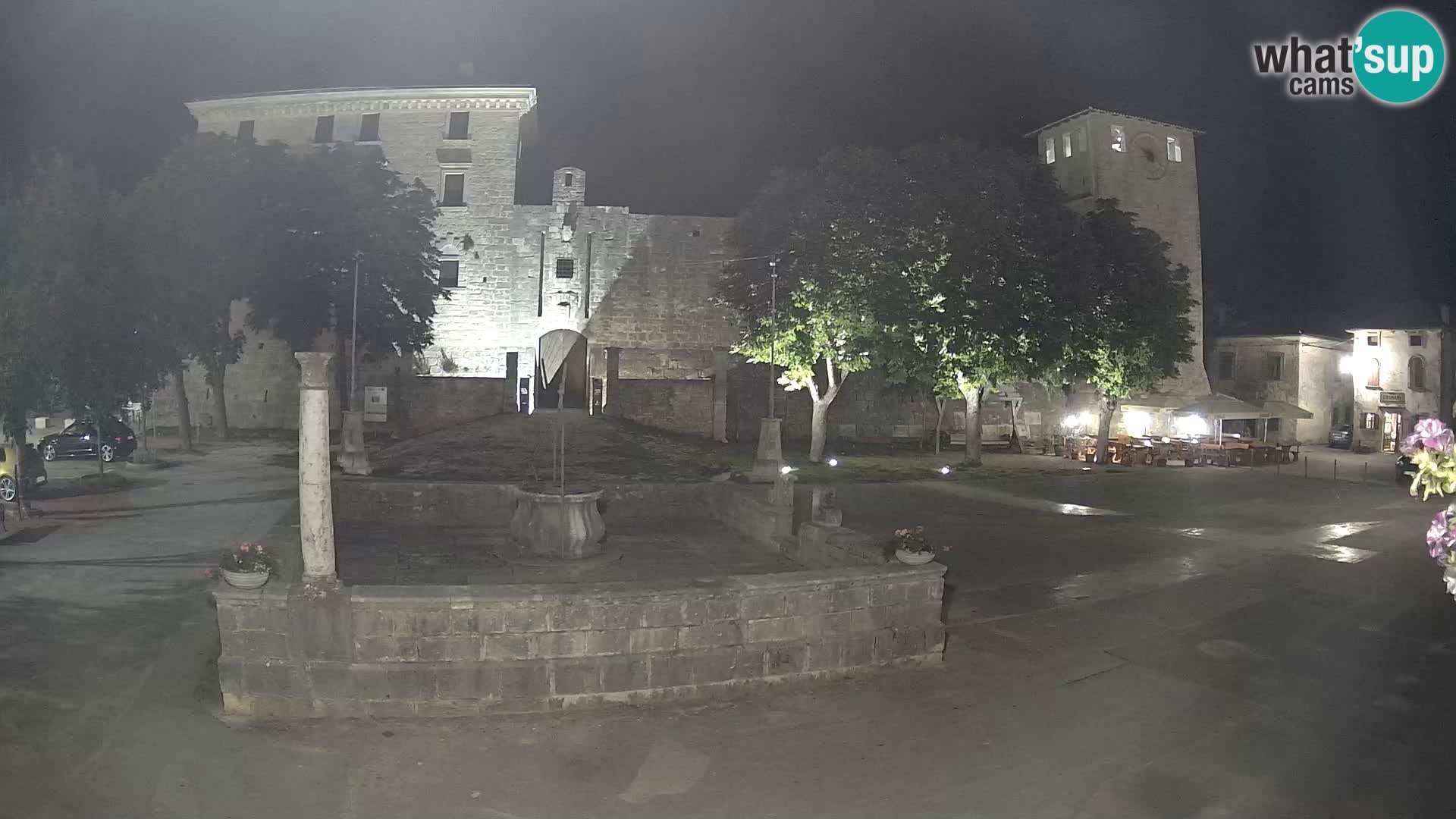 Webcam Svetvinčenat – the Castle and well – Istria – Croatia