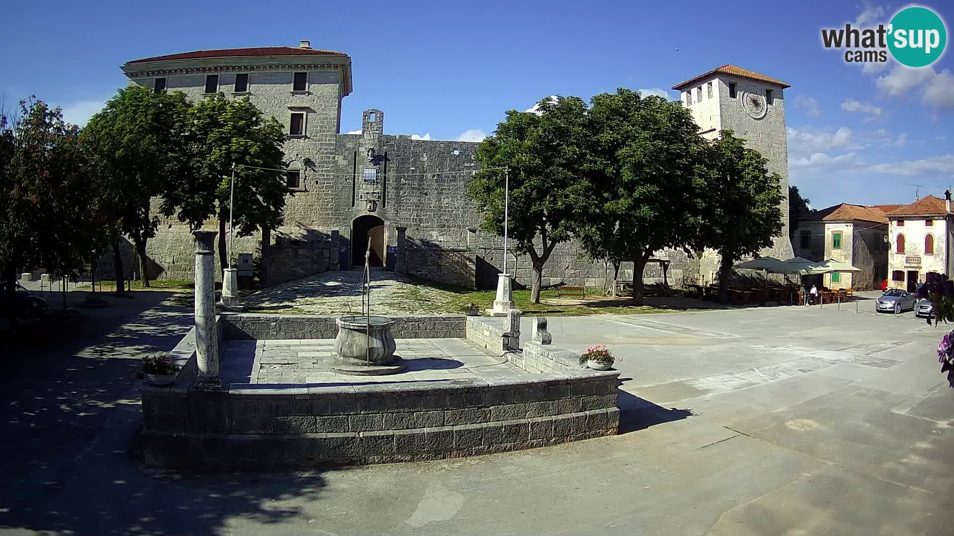 Webcam Svetvinčenat – the Castle and well – Istria – Croatia