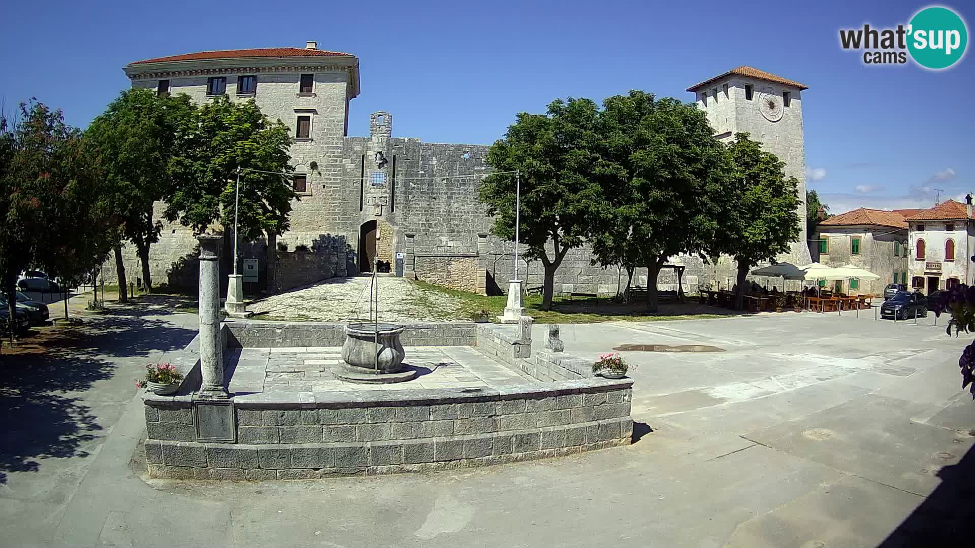 Web kamera Svetvinčenat – Dvorac i zdenac – Istra – Hrvatska