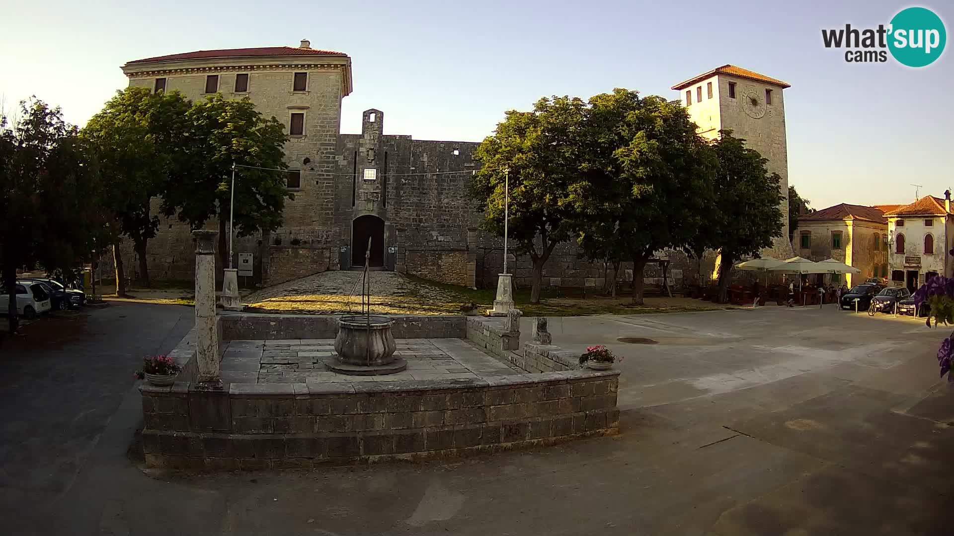Webcam Svetvinčenat – the Castle and well – Istria – Croatia