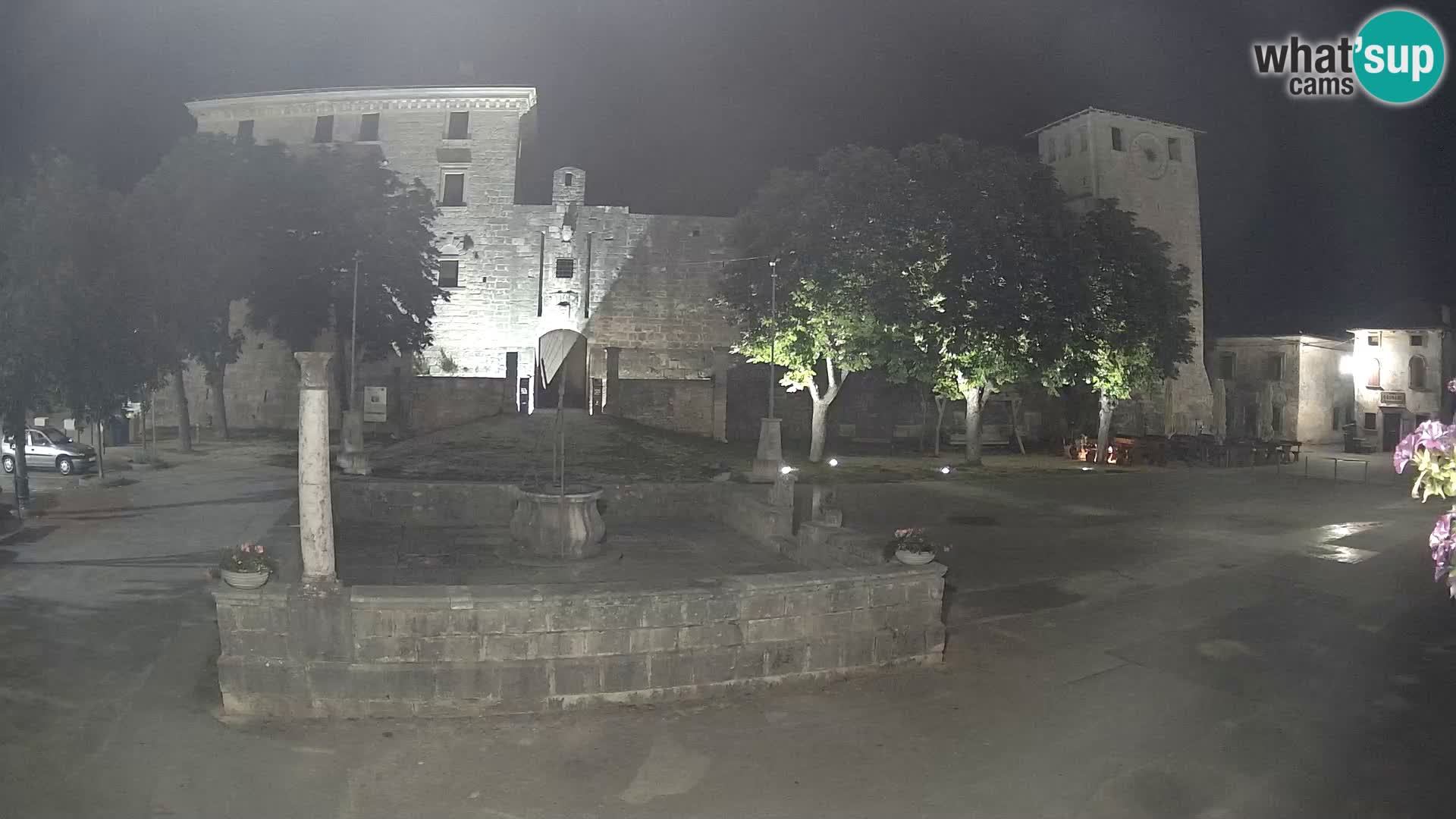 Webcam Svetvinčenat (Sanvincenti) – il castello e il pozzo – Istria – Croazia