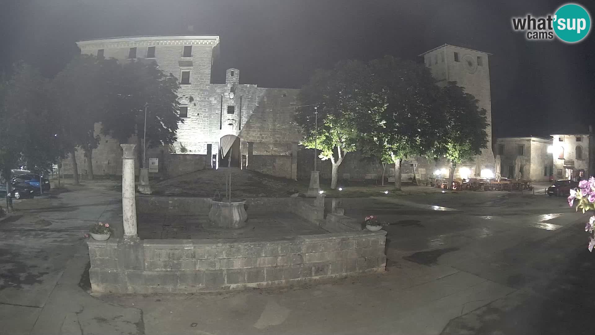 Webcam Svetvinčenat (Sanvincenti) – il castello e il pozzo – Istria – Croazia