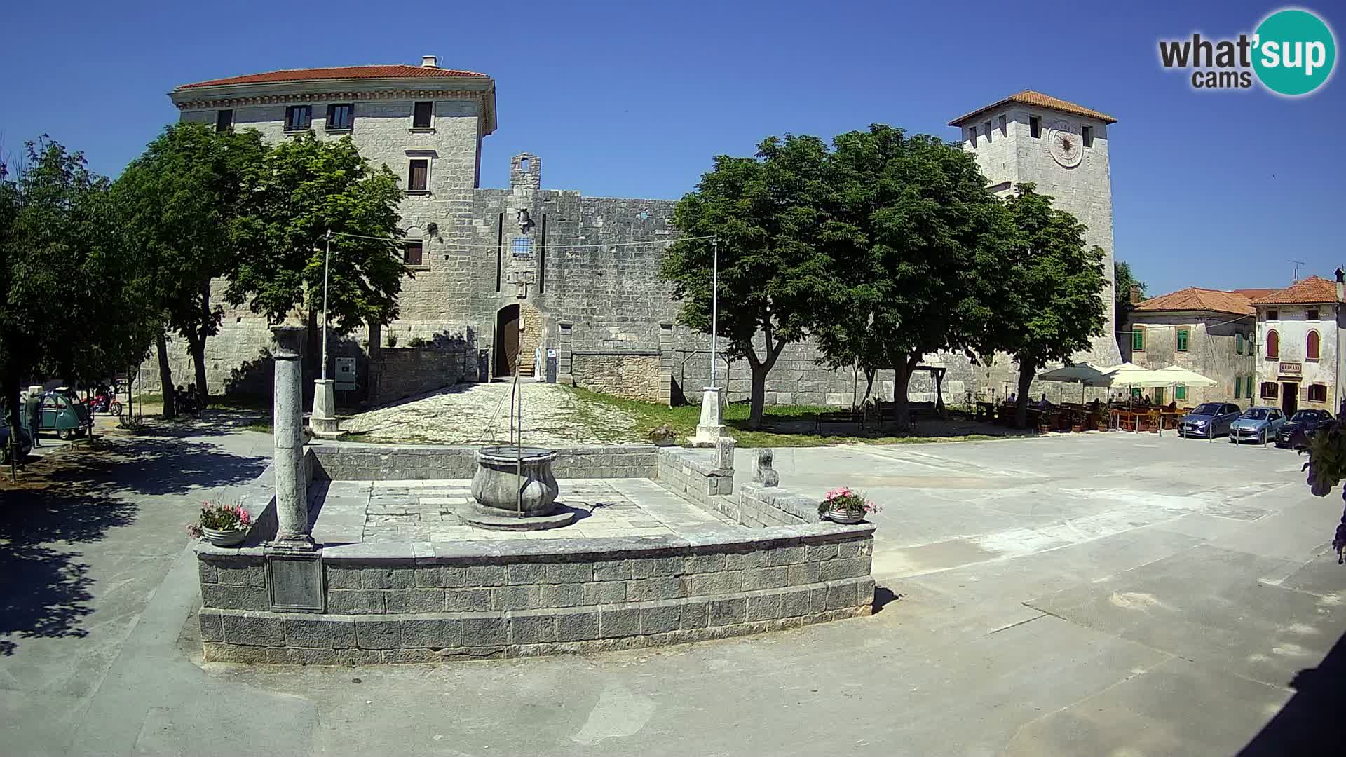 Webcam Svetvinčenat – the Castle and well – Istria – Croatia