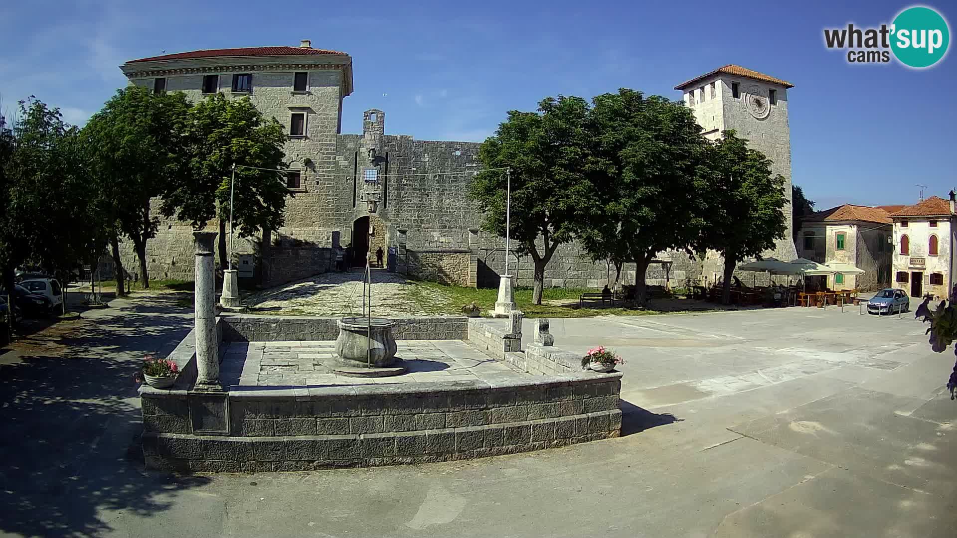 Webcam Svetvinčenat – the Castle and well – Istria – Croatia