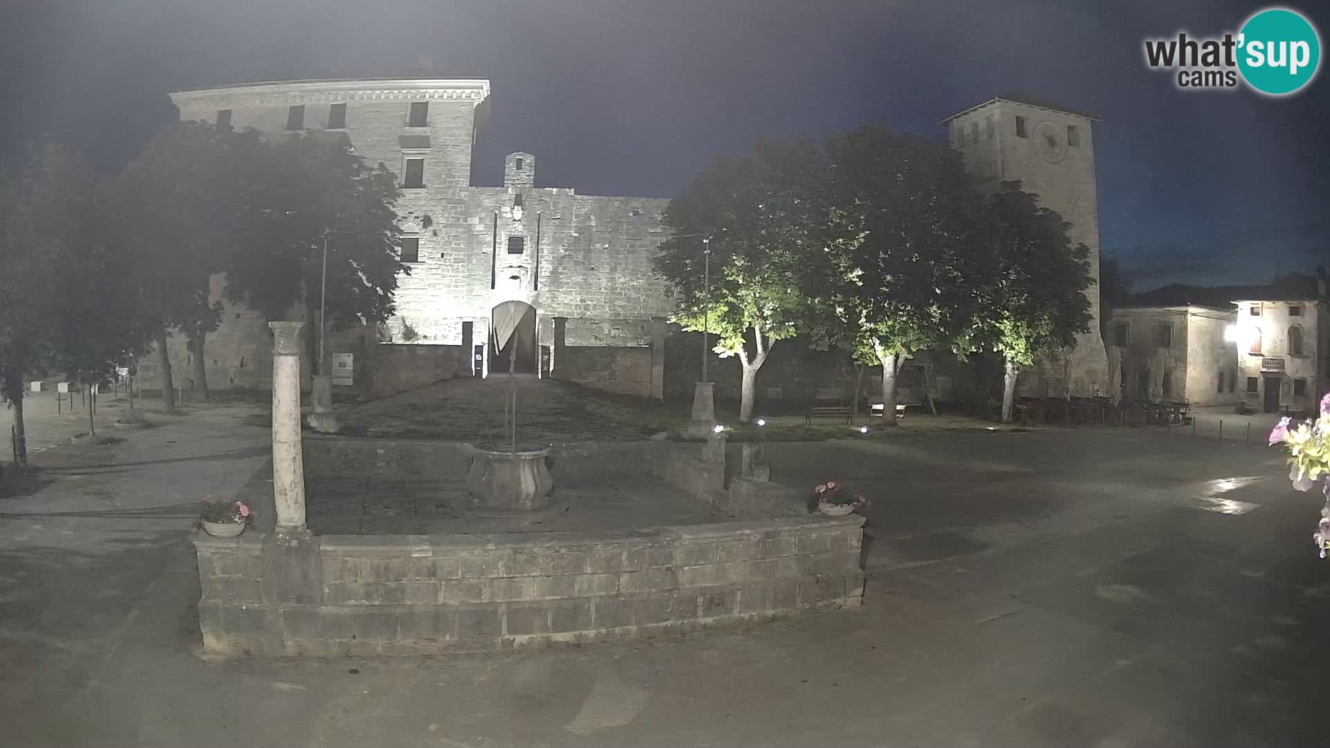 Webcam Svetvinčenat – the Castle and well – Istria – Croatia