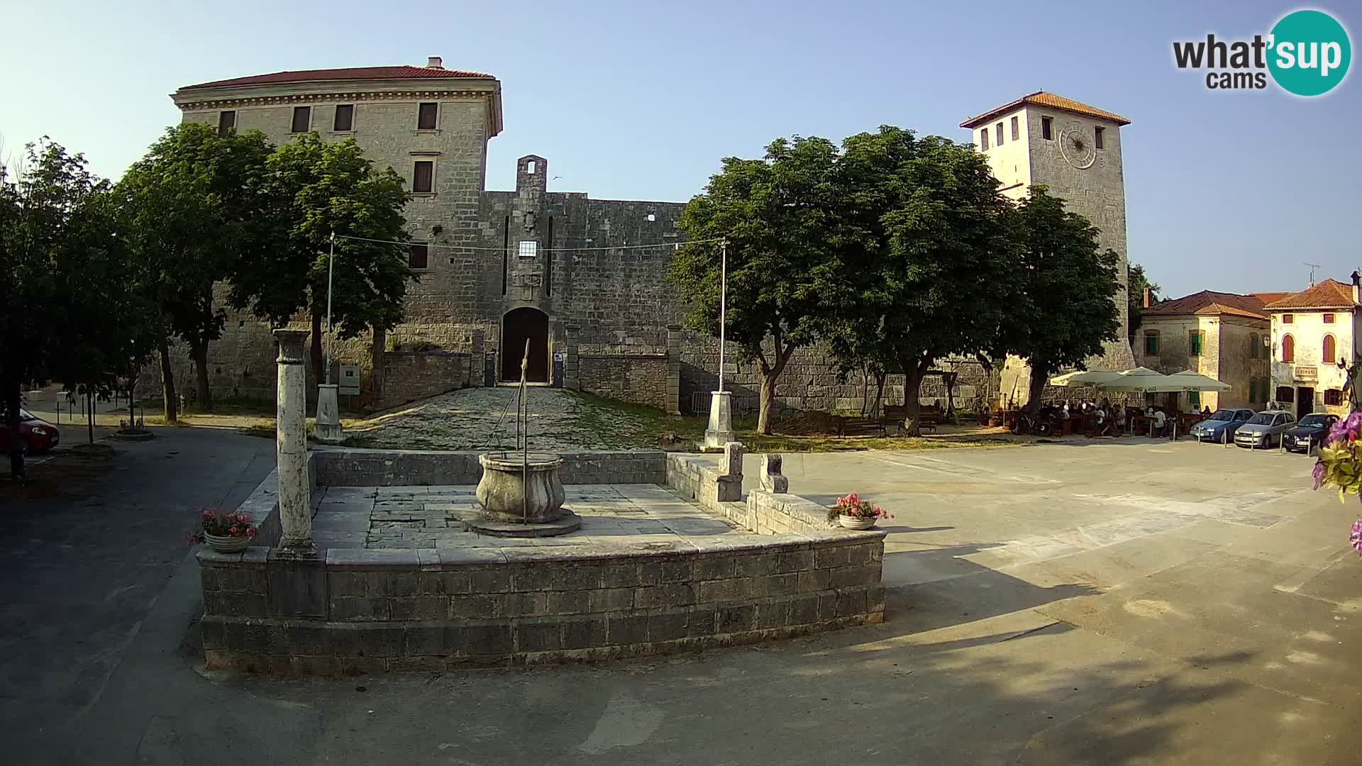 Webcam Svetvinčenat – the Castle and well – Istria – Croatia