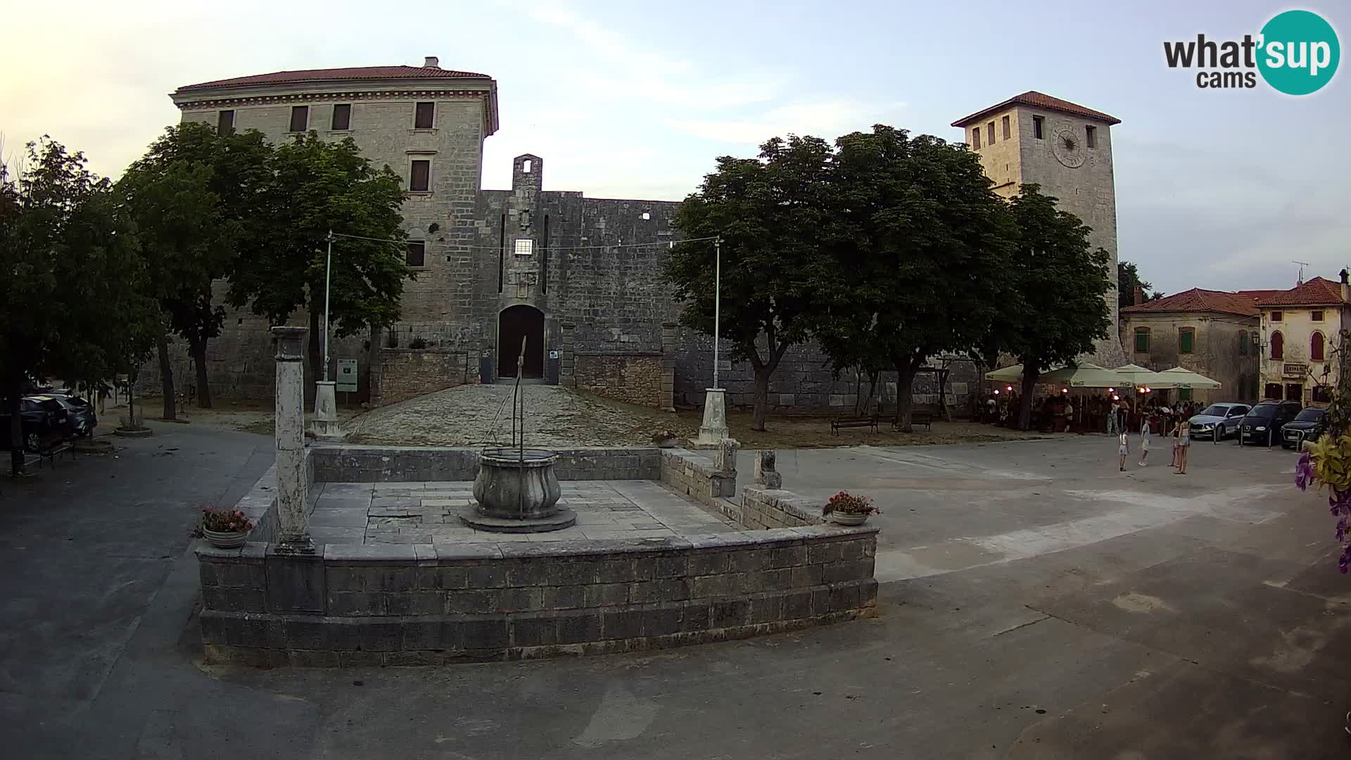 Webcam Svetvinčenat – the Castle and well – Istria – Croatia