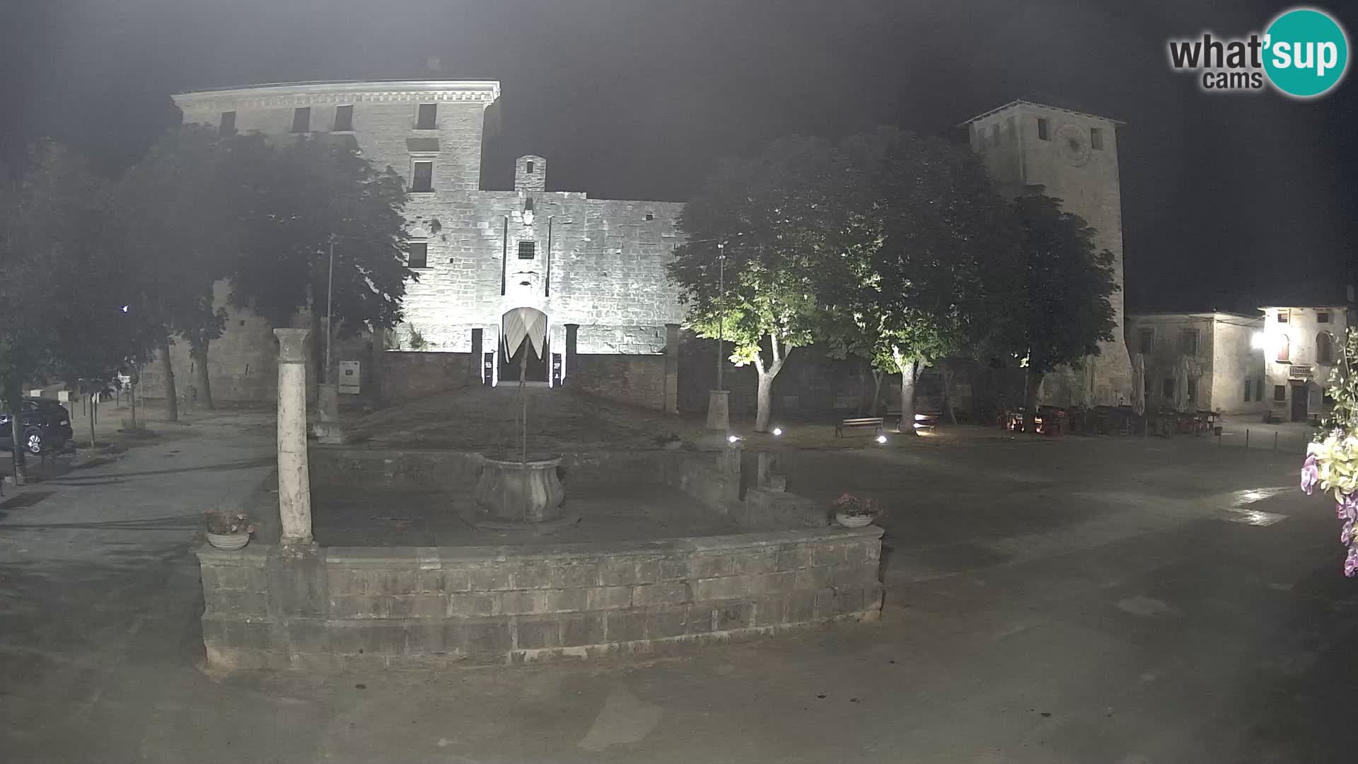Webcam Svetvinčenat – the Castle and well – Istria – Croatia