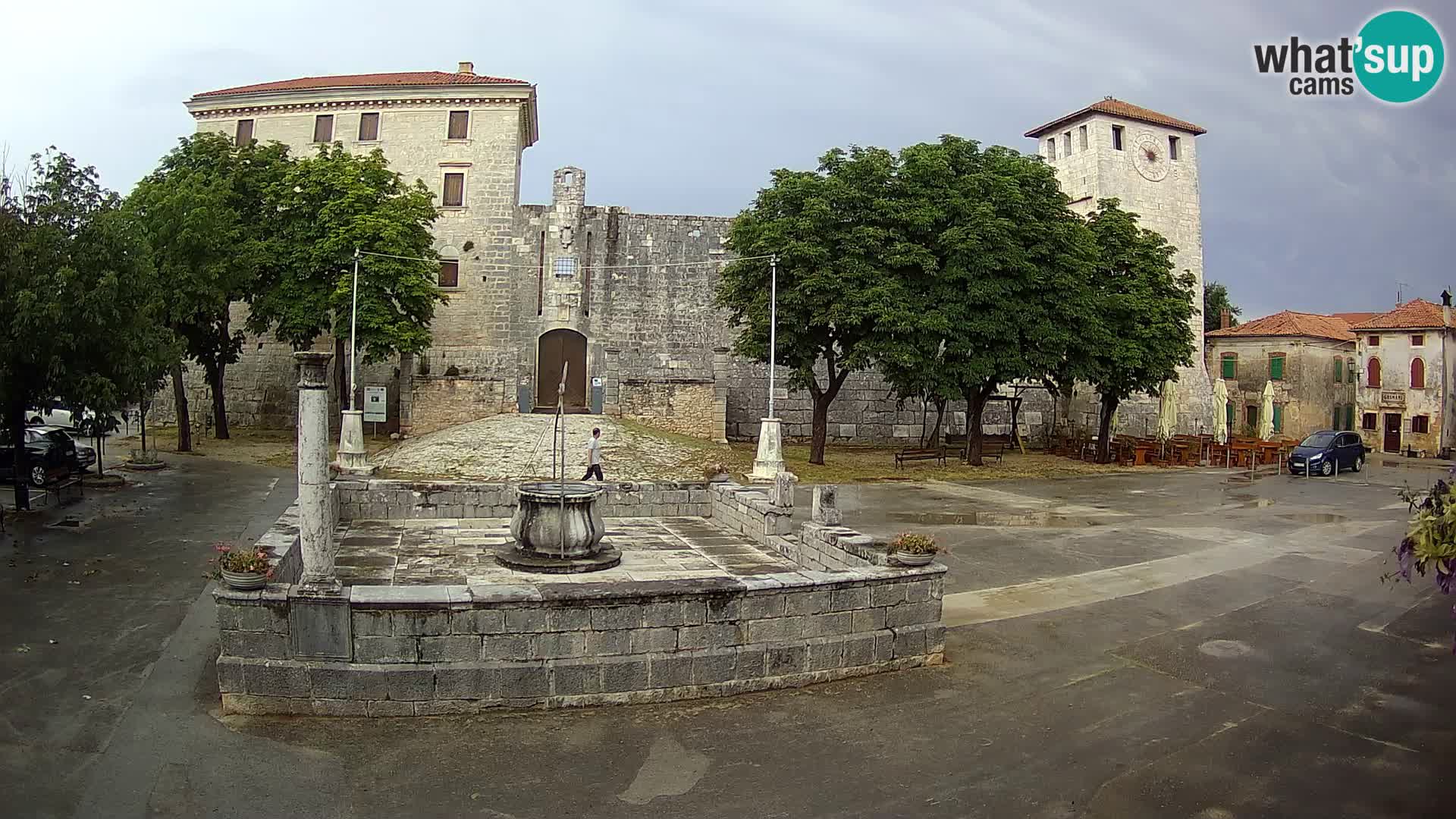 Web kamera Svetvinčenat – Dvorac i zdenac – Istra – Hrvatska