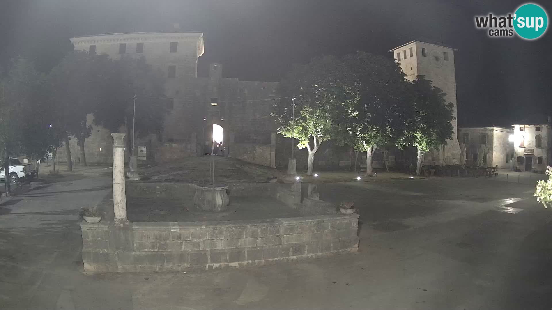 Webcam Svetvinčenat – the Castle and well – Istria – Croatia