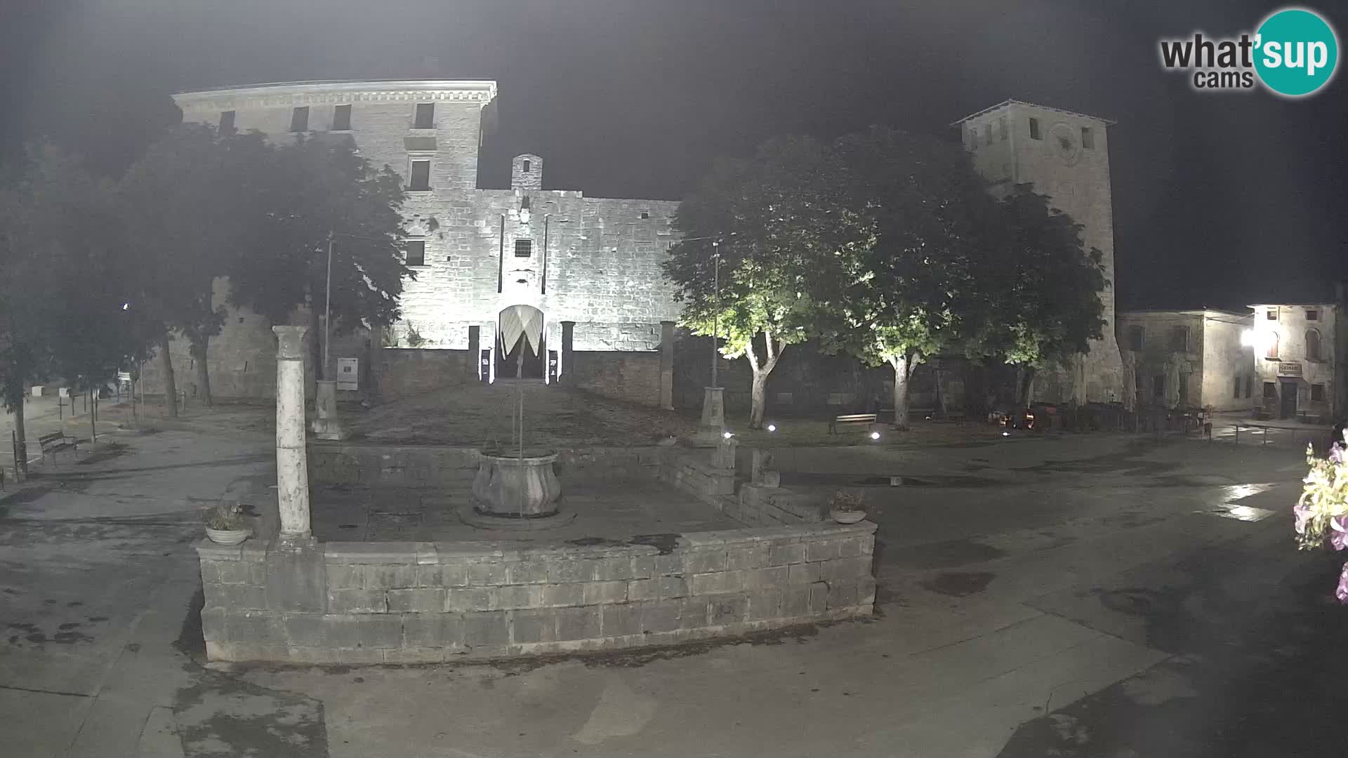 Webcam Svetvinčenat – the Castle and well – Istria – Croatia