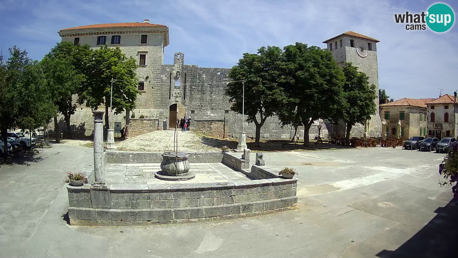 Webcam Svetvinčenat – the Castle and well – Istria – Croatia