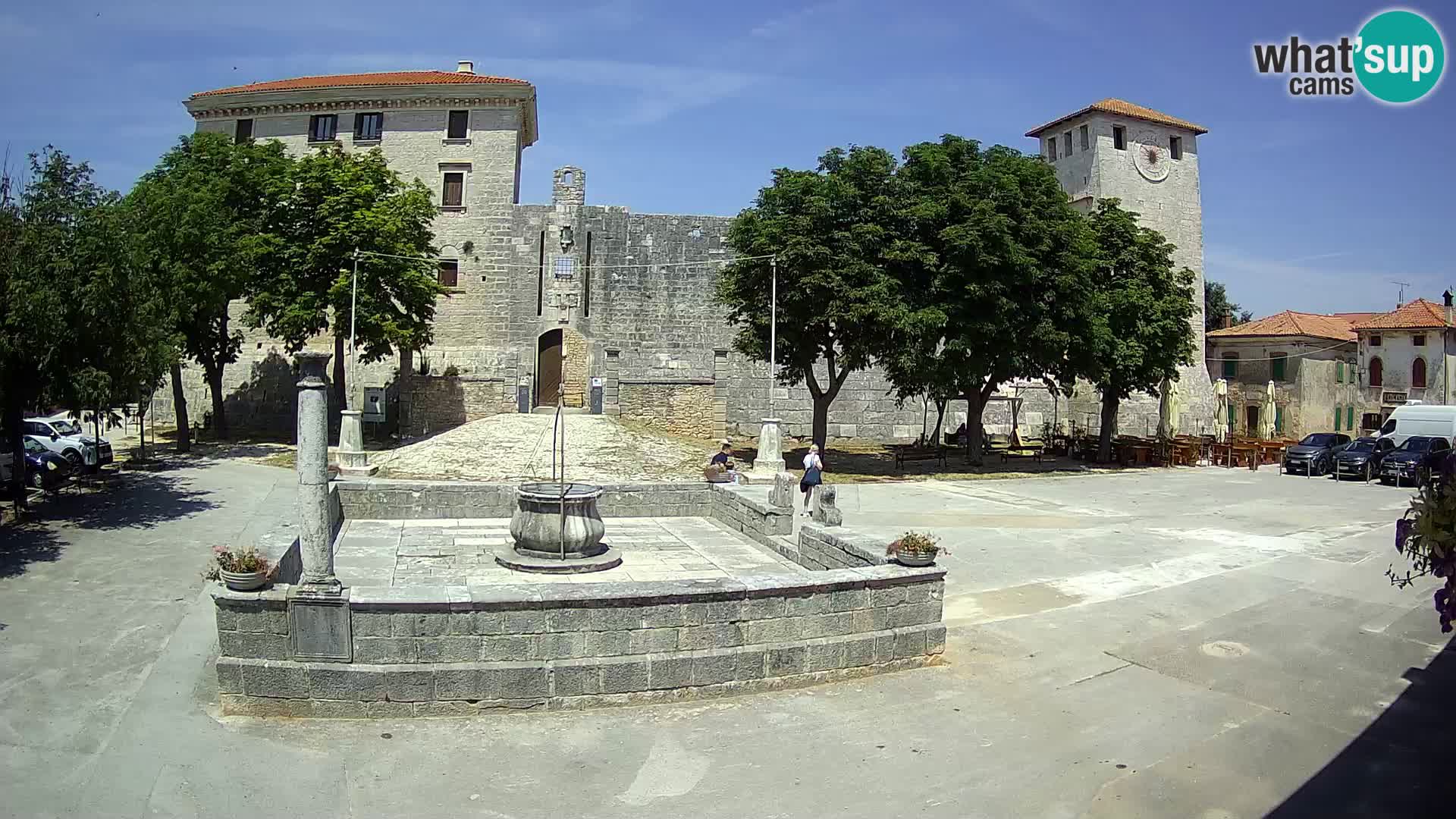 Webcam Svetvinčenat – the Castle and well – Istria – Croatia