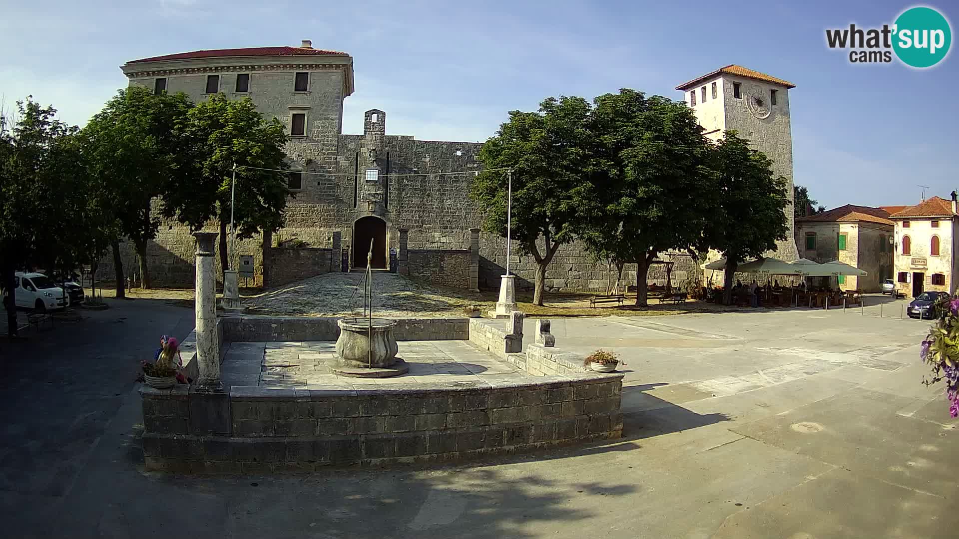 Webcam Svetvinčenat – the Castle and well – Istria – Croatia