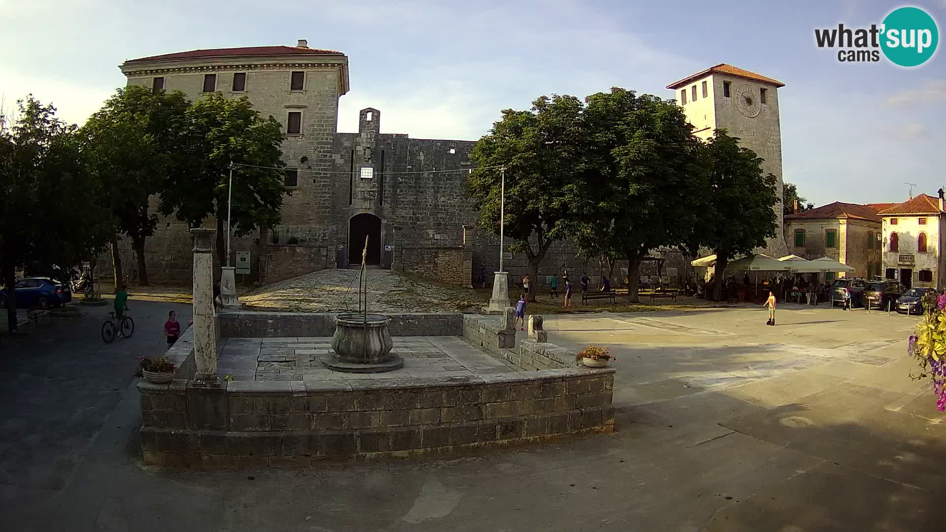 Webcam Svetvinčenat – the Castle and well – Istria – Croatia