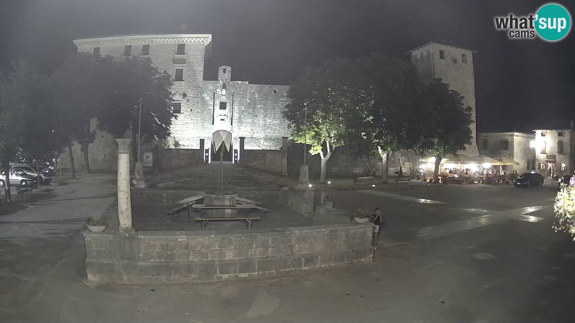 Webcam Svetvinčenat – the Castle and well – Istria – Croatia