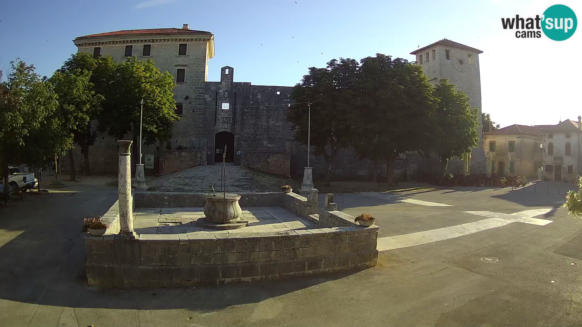 Web kamera Svetvinčenat – Dvorac i zdenac – Istra – Hrvatska
