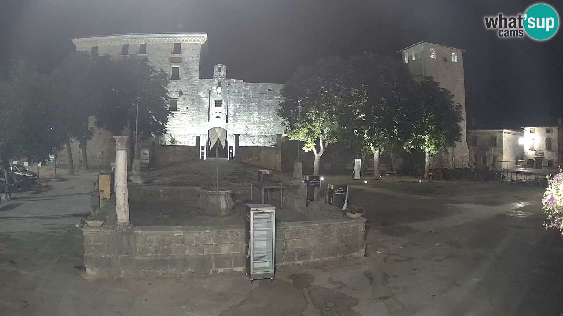 Webcam Svetvinčenat – the Castle and well – Istria – Croatia