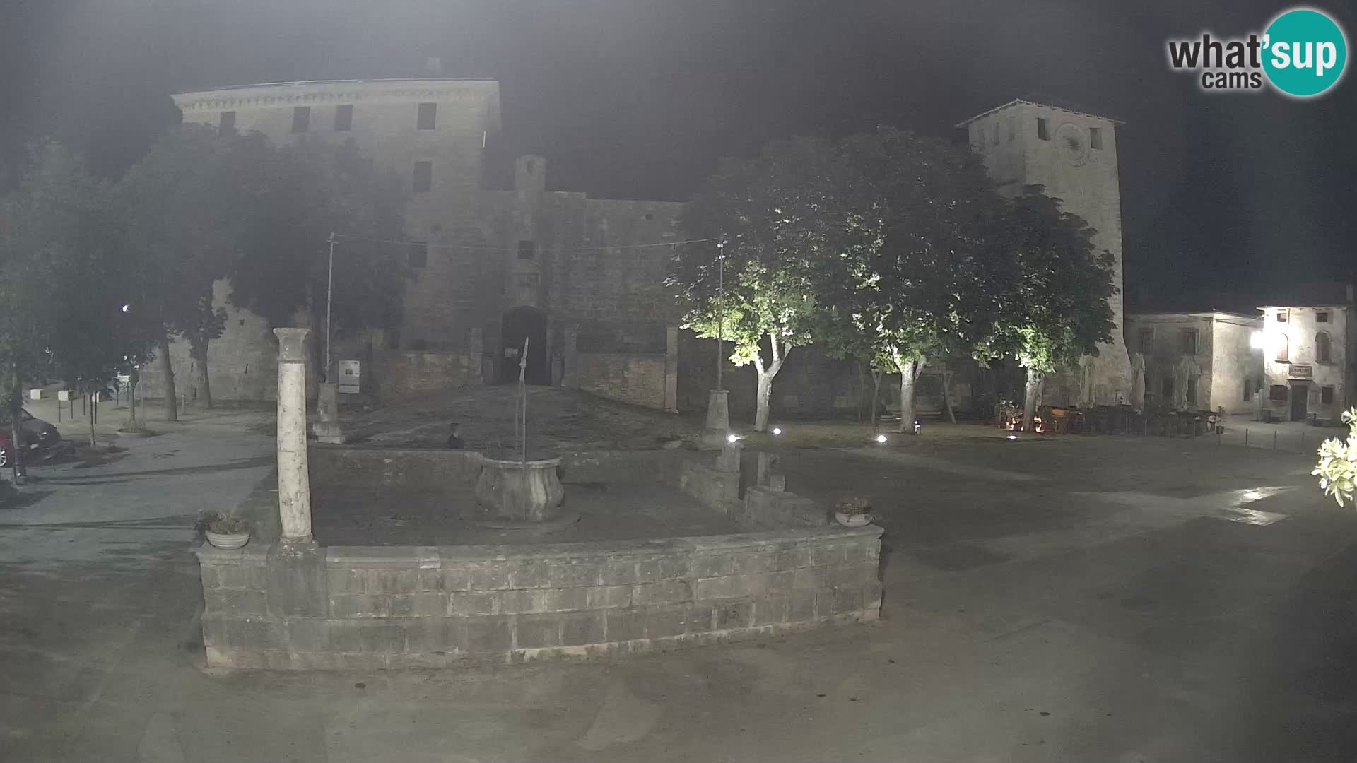 Webcam Svetvinčenat – the Castle and well – Istria – Croatia