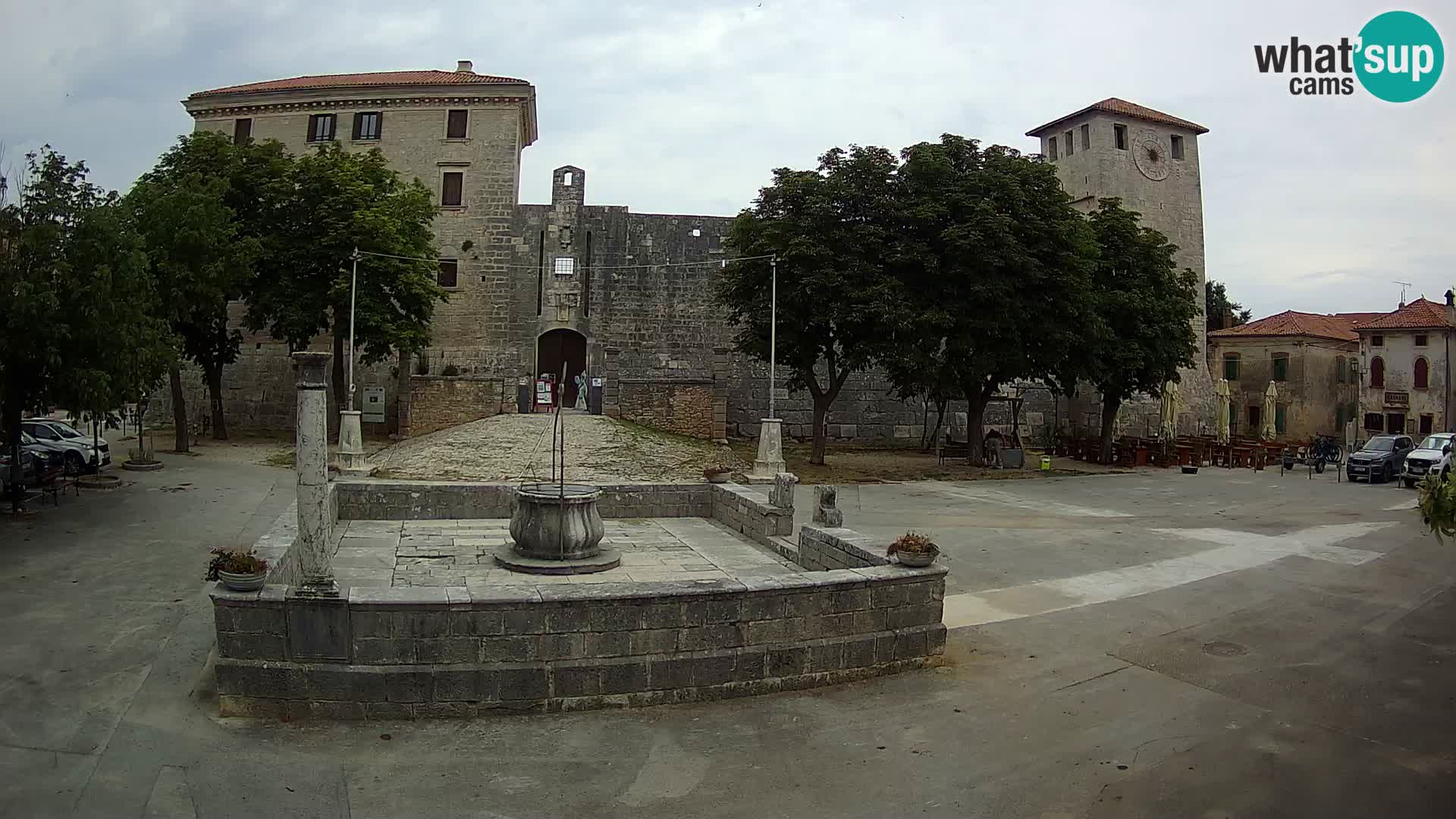 Webcam Svetvinčenat – the Castle and well – Istria – Croatia